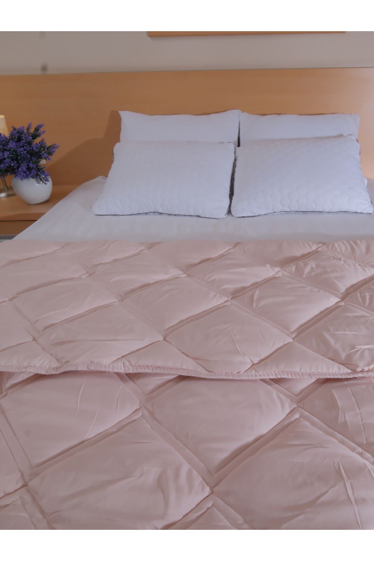 ÖZBAL HOME Özbal Home Mikro Embos Silikon Yorgan 155 x 215 cm Tek Kişilik