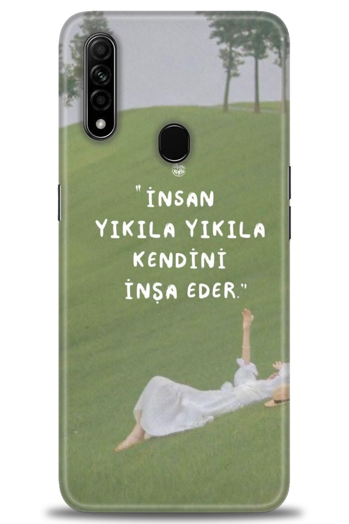 OPPO A31 İle Uyumlu HD Baskılı Desenli Silikon Kılıf - 2225