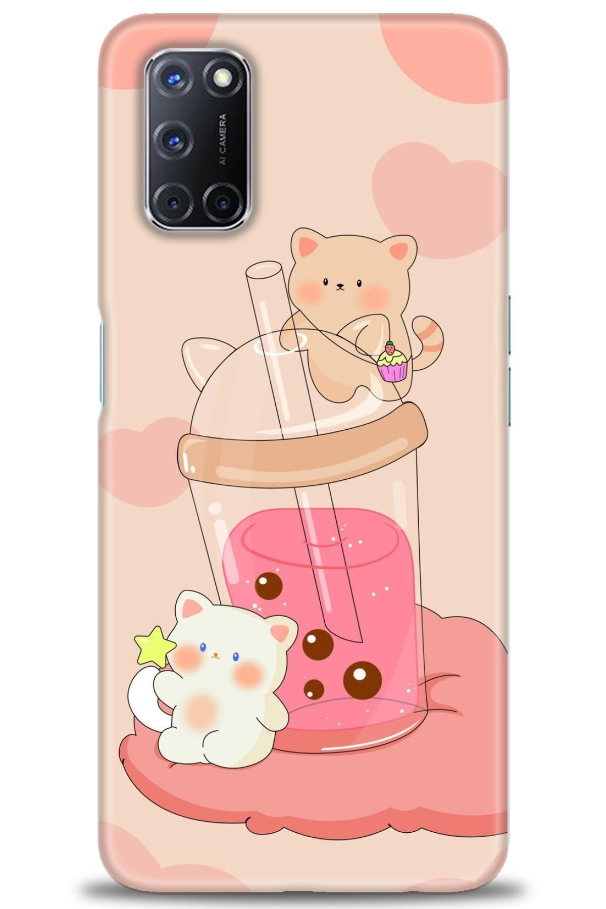 OPPO A52 / A72 / A92 İle Uyumlu HD Baskılı Desenli Silikon Kılıf - 2841