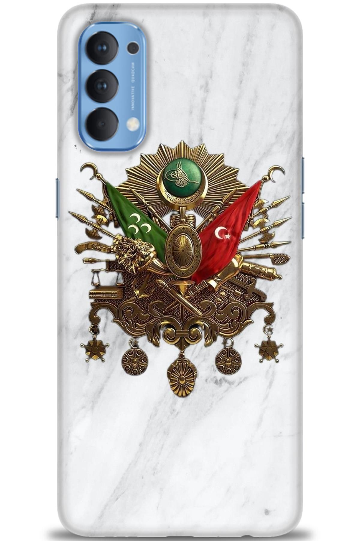 OPPO Reno 4 İle Uyumlu HD Baskılı Silikon Kılıf / ÖzelSeri Oppo - 2481