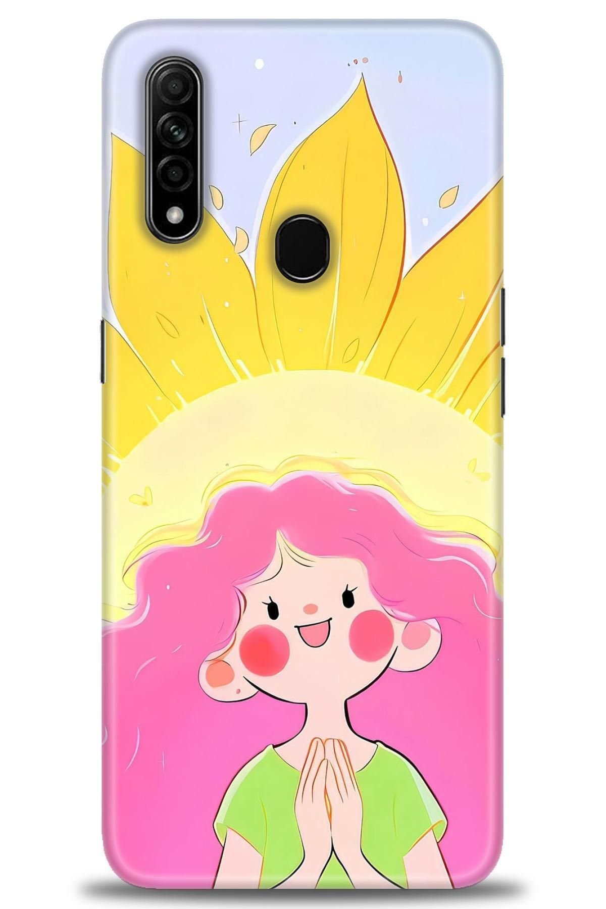 OPPO A31 İle Uyumlu HD Baskılı Desenli Silikon Kılıf - 2801