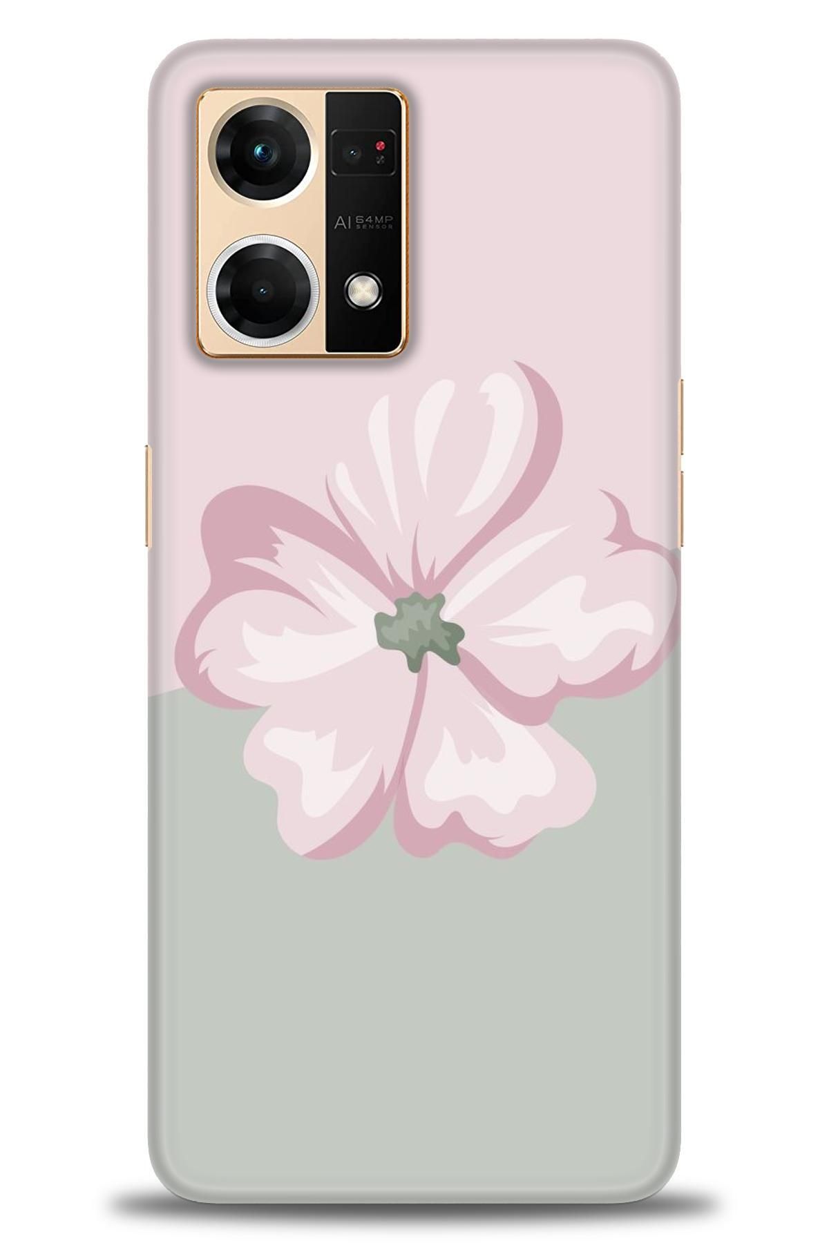 OPPO Reno 7 İle Uyumlu HD Baskılı Desenli Silikon Kılıf - 2541