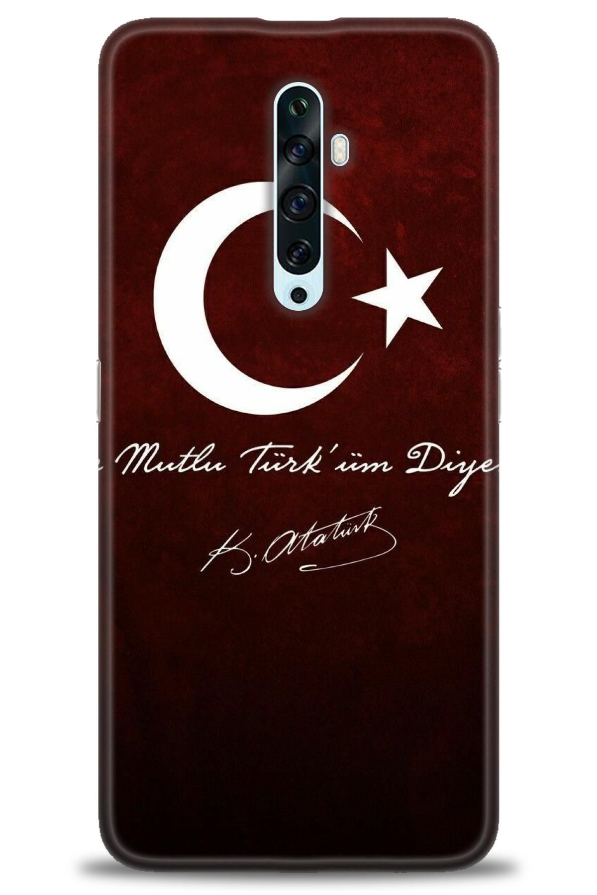 OPPO Reno 2Z İle Uyumlu HD Baskılı Desenli Silikon Kılıf - 2139
