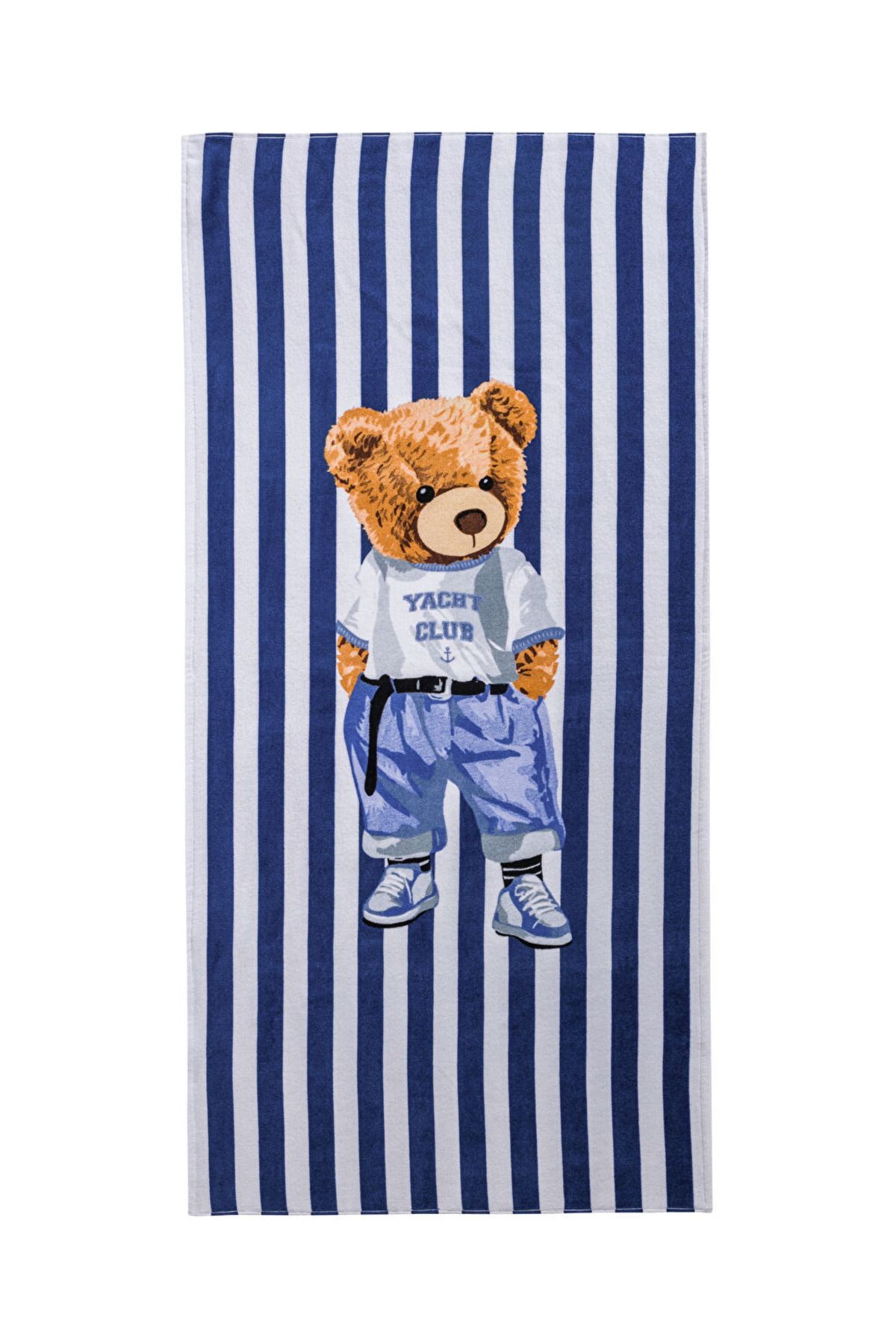 LC Waikiki Ayı Teddy Baskılı Plaj Havlusu 70x150 cm %100 Pamuk