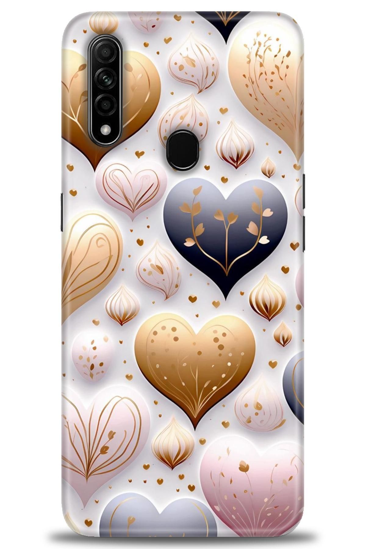 OPPO A31 İle Uyumlu HD Baskılı Desenli Silikon Kılıf - 2858