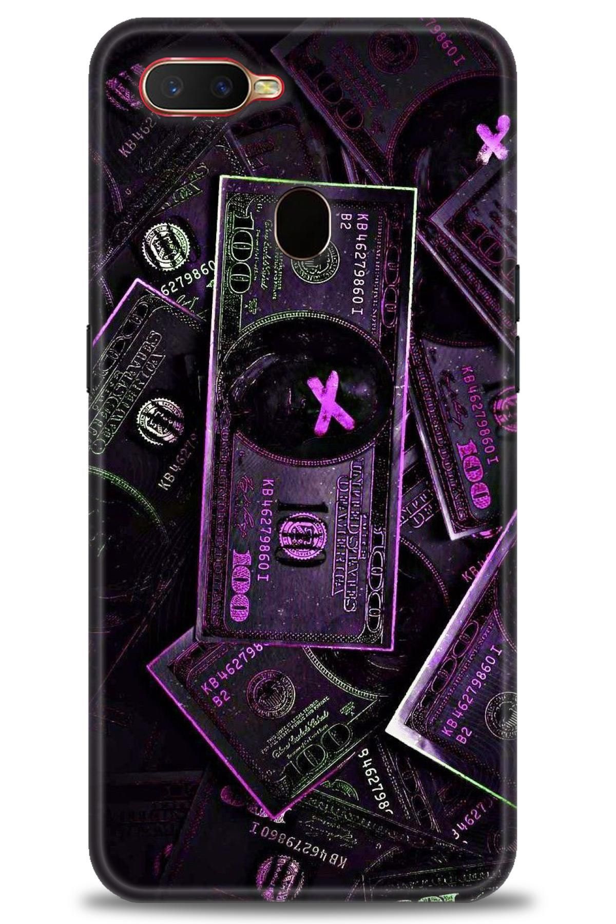 OPPO AX7 / A5S İle Uyumlu HD Baskılı Desenli Silikon Kılıf - 2313