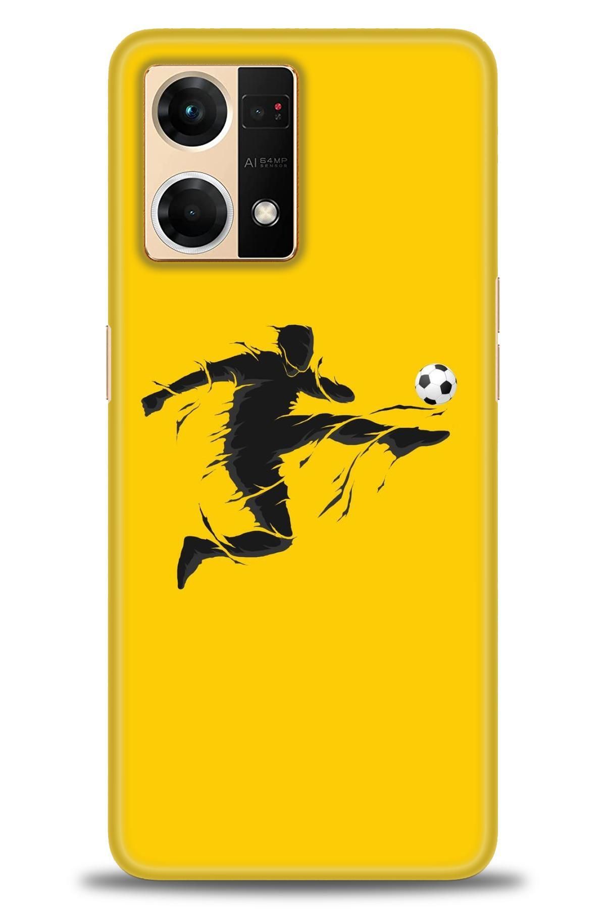 OPPO Reno 7 İle Uyumlu HD Baskılı Desenli Silikon Kılıf - 2078
