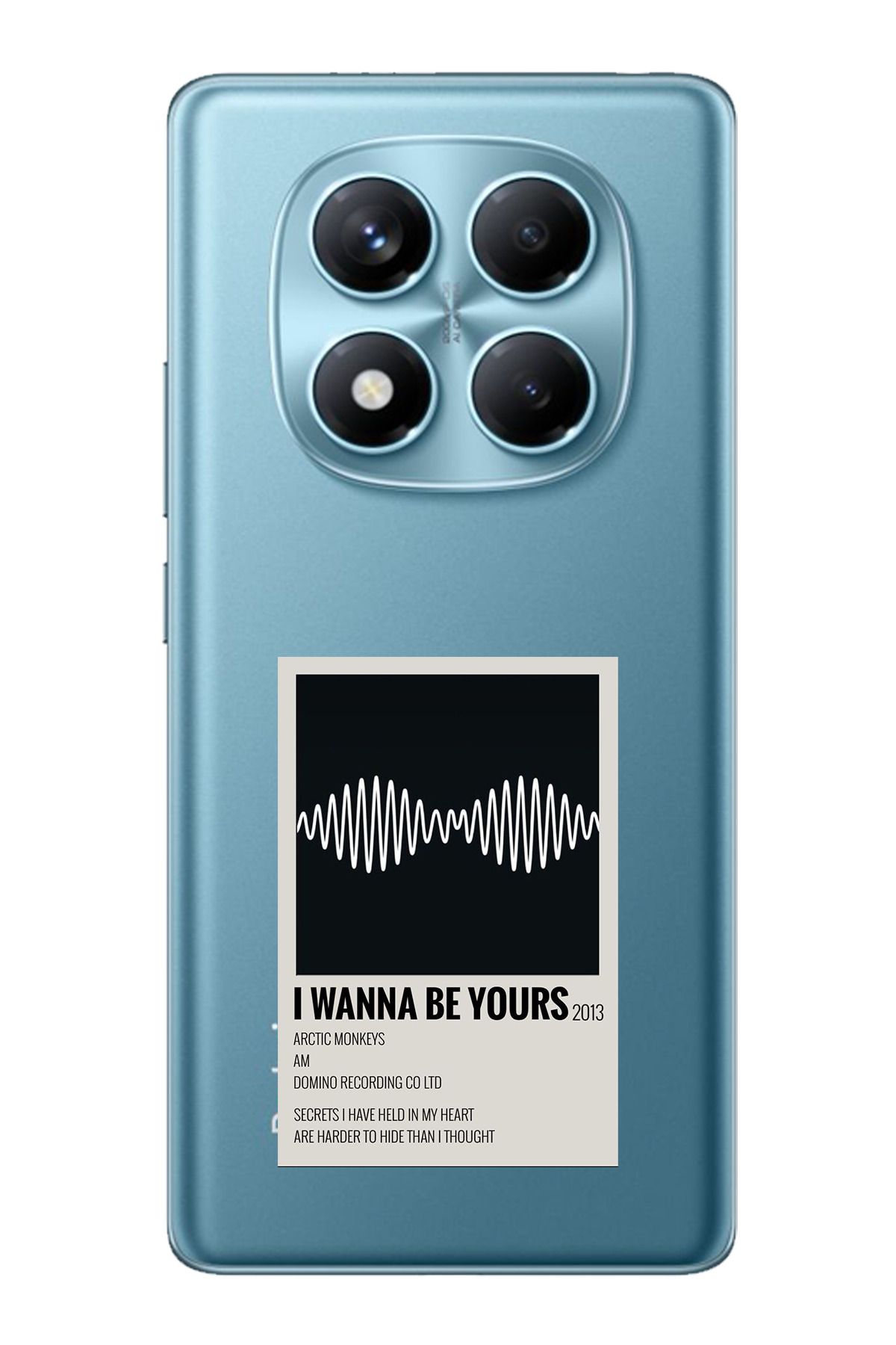 TechTree Redmi Note 14 Pro 4G Uyumlu I Wanna Be Yours Şeffaf Silikon Kılıf