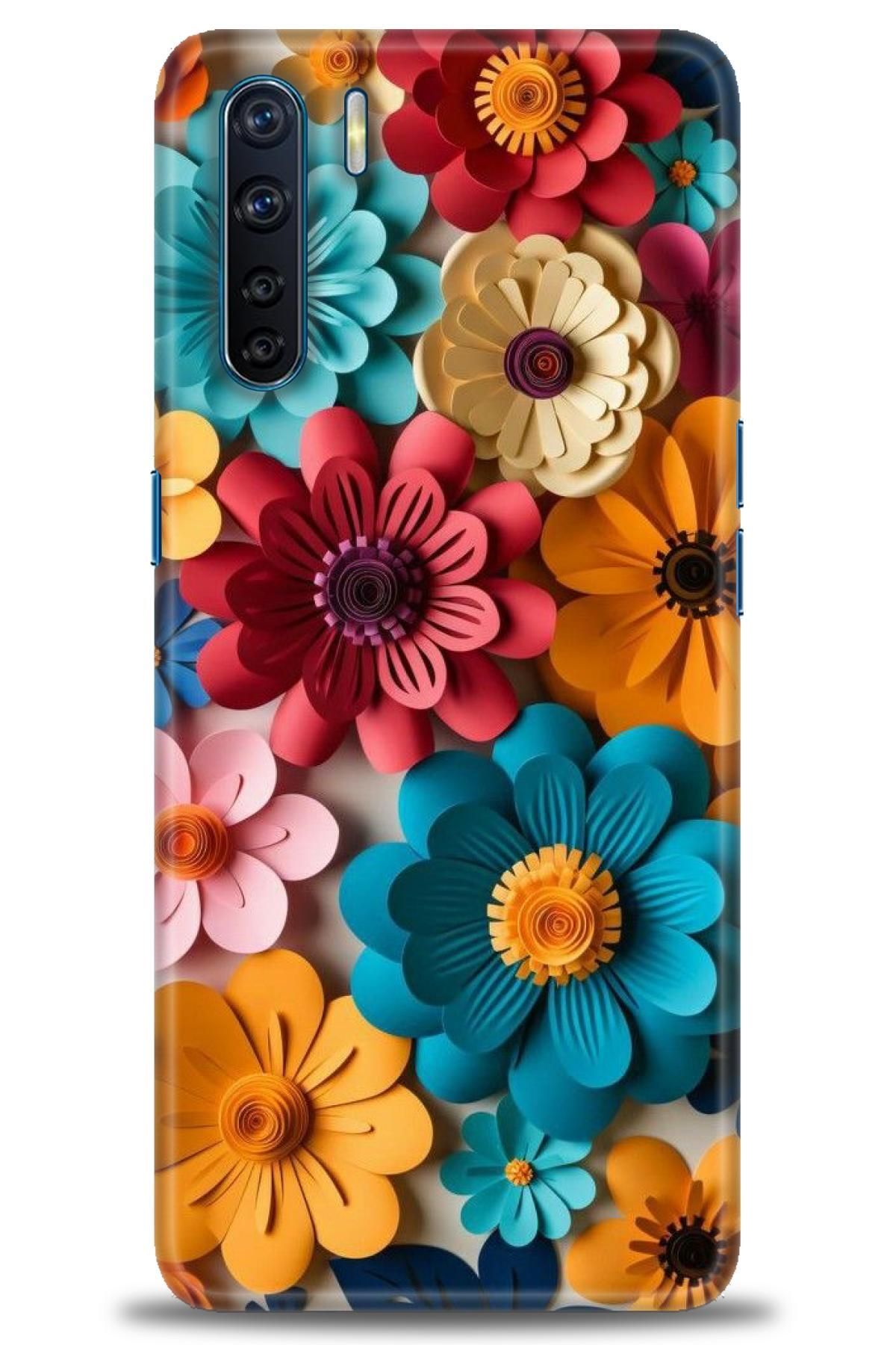 OPPO A91 / Reno 3 İle Uyumlu HD Baskılı Desenli Silikon Kılıf - 2028