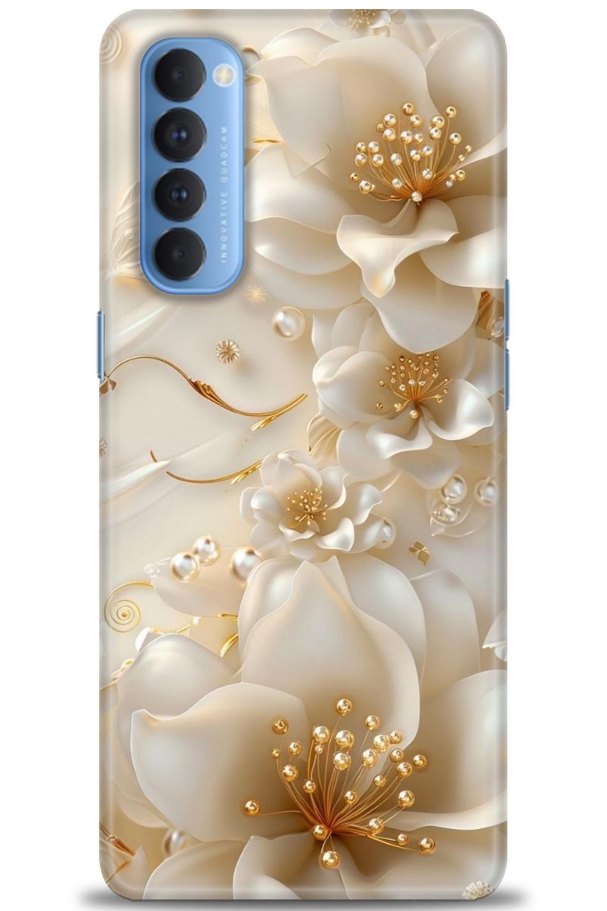 OPPO Reno 4 Pro İle Uyumlu HD Baskılı Desenli Silikon Kılıf - 2750