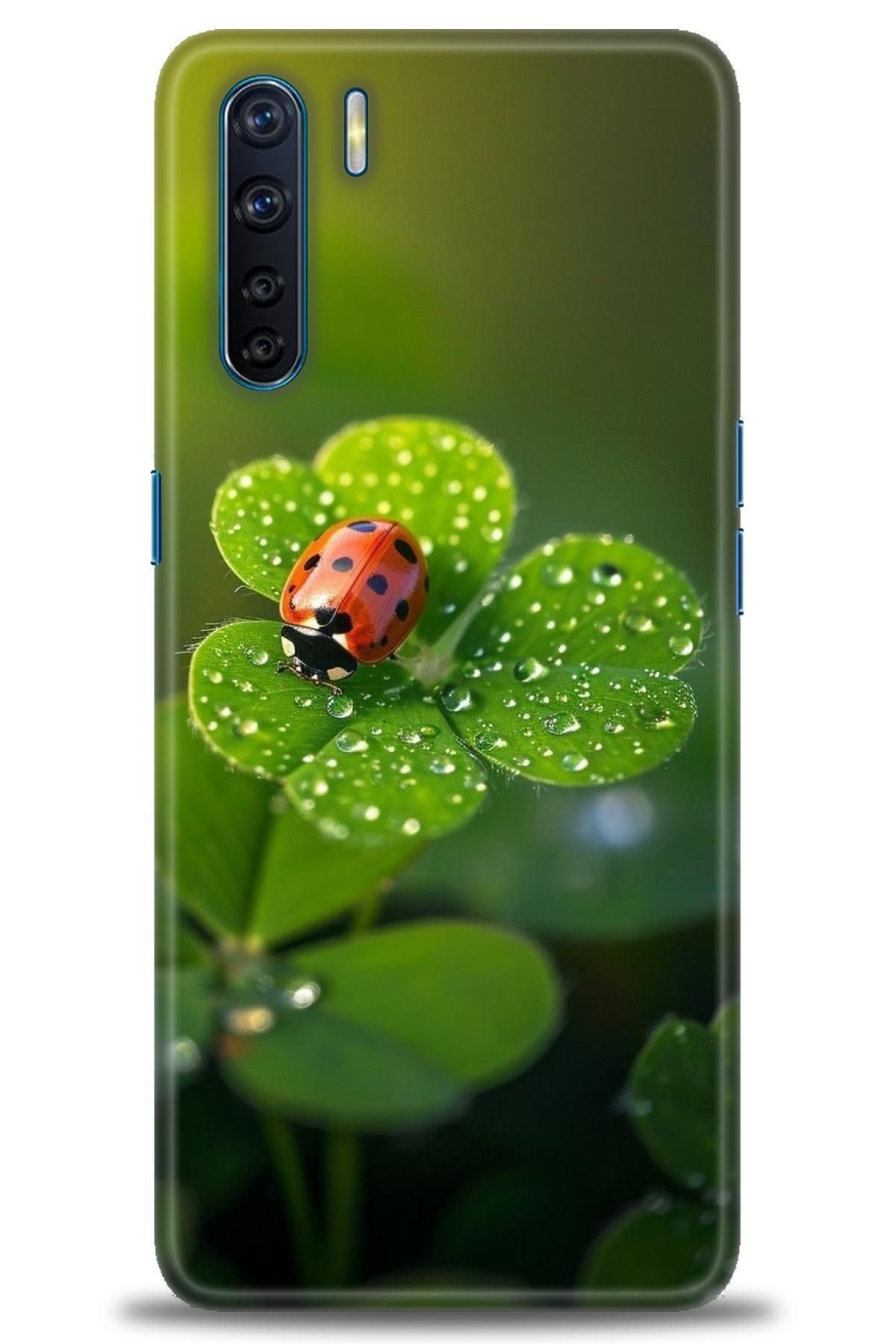 OPPO A91 / Reno 3 İle Uyumlu HD Baskılı Desenli Silikon Kılıf - 2180