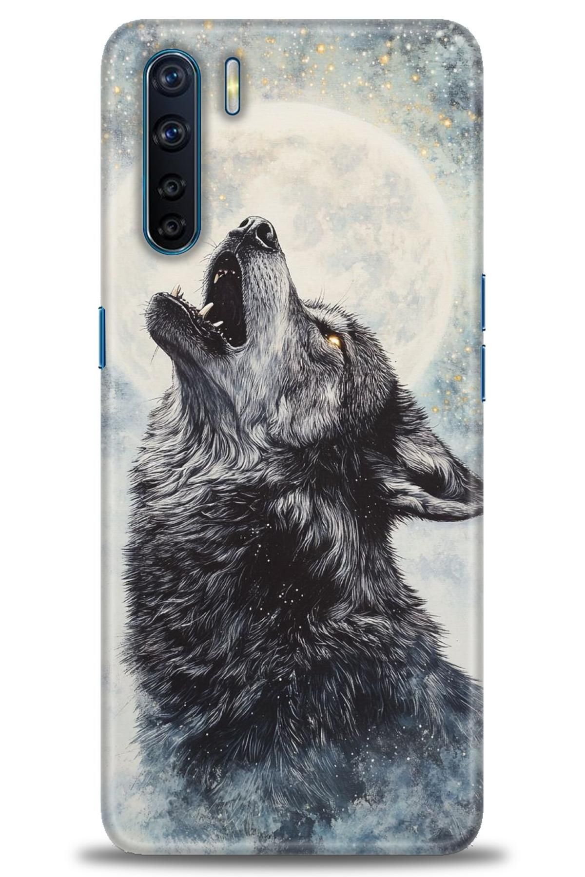 OPPO A91 / Reno 3 İle Uyumlu HD Baskılı Desenli Silikon Kılıf - 2242