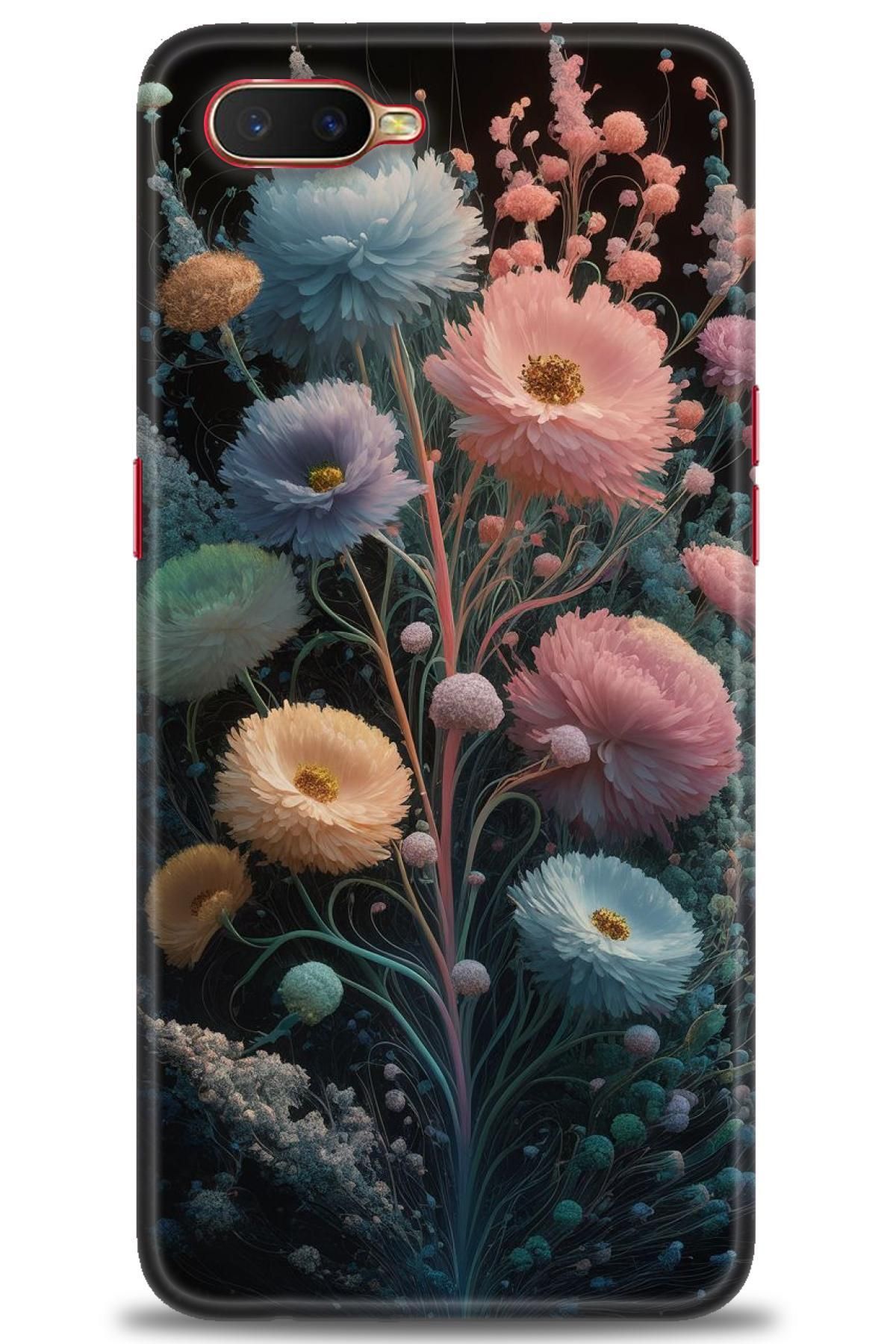 OPPO RX 7 Neo İle Uyumlu HD Baskılı Desenli Silikon Kılıf - 2817