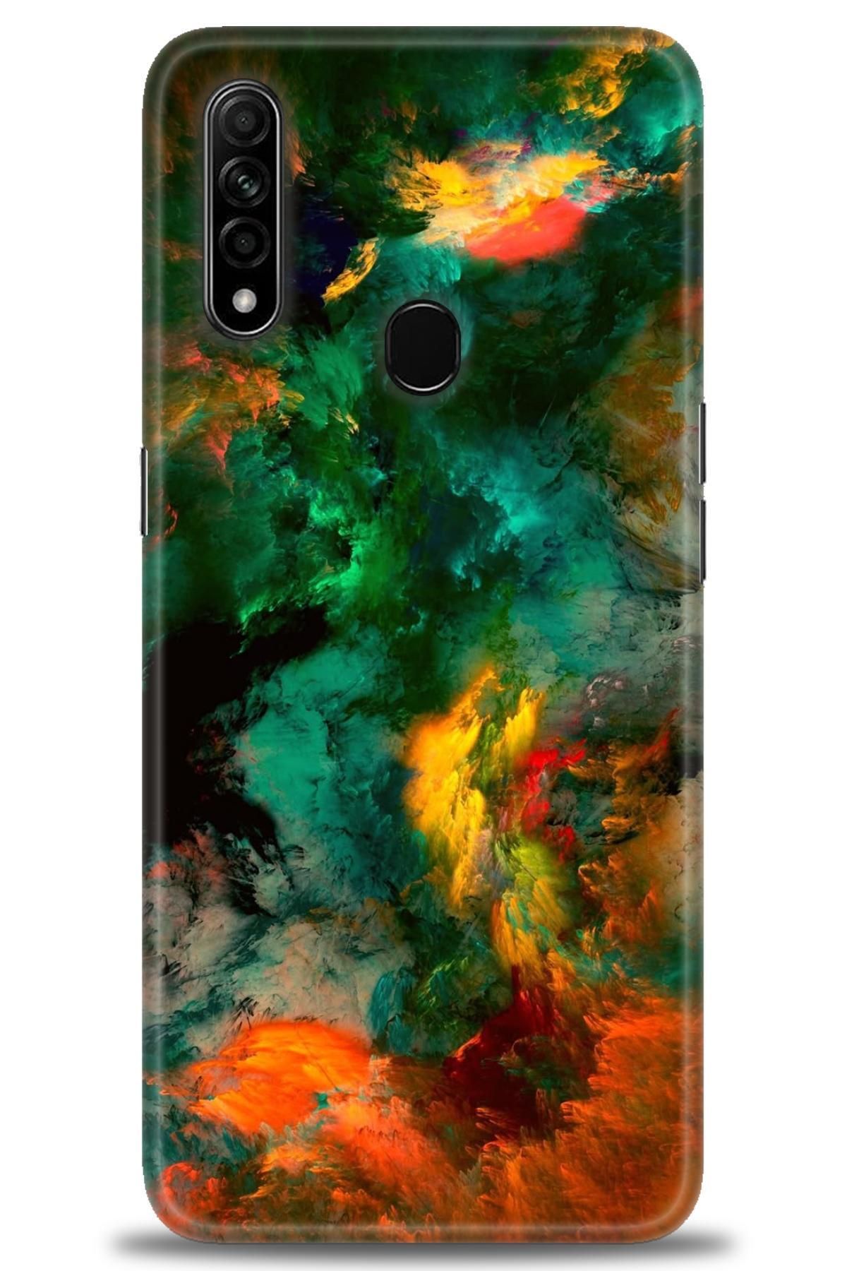 OPPO A31 İle Uyumlu HD Baskılı Desenli Silikon Kılıf - 2846