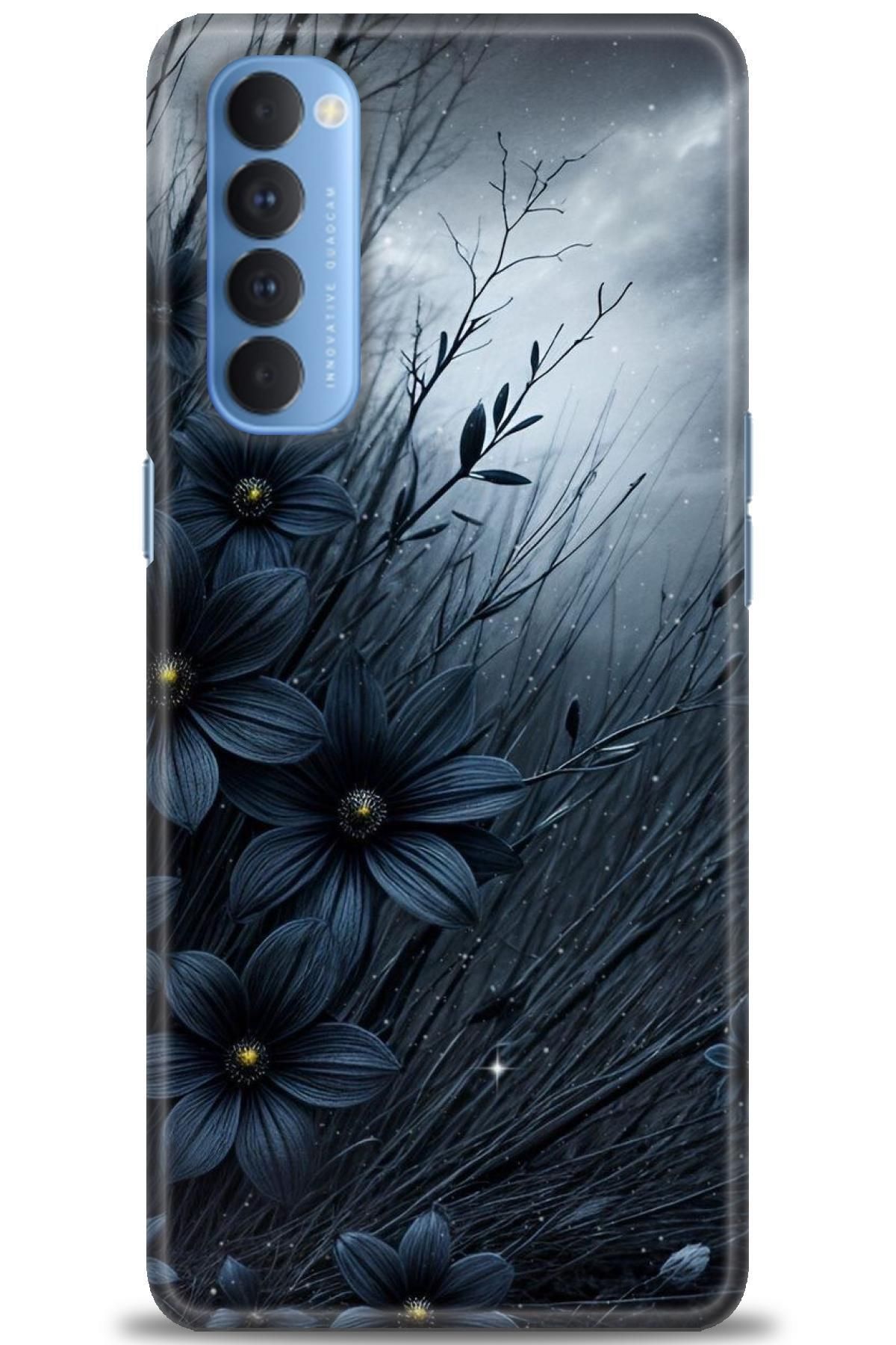 OPPO Reno 4 Pro İle Uyumlu HD Baskılı Desenli Silikon Kılıf - 2390