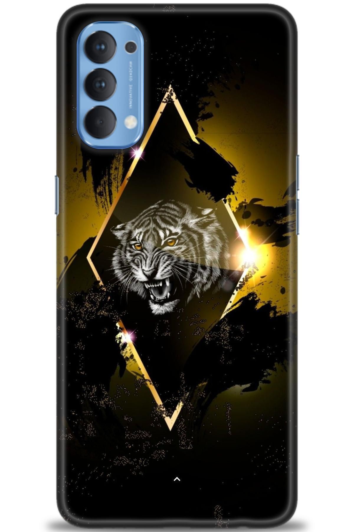 OPPO Reno 4 İle Uyumlu HD Baskılı Silikon Kılıf / ÖzelSeri Oppo - 2485