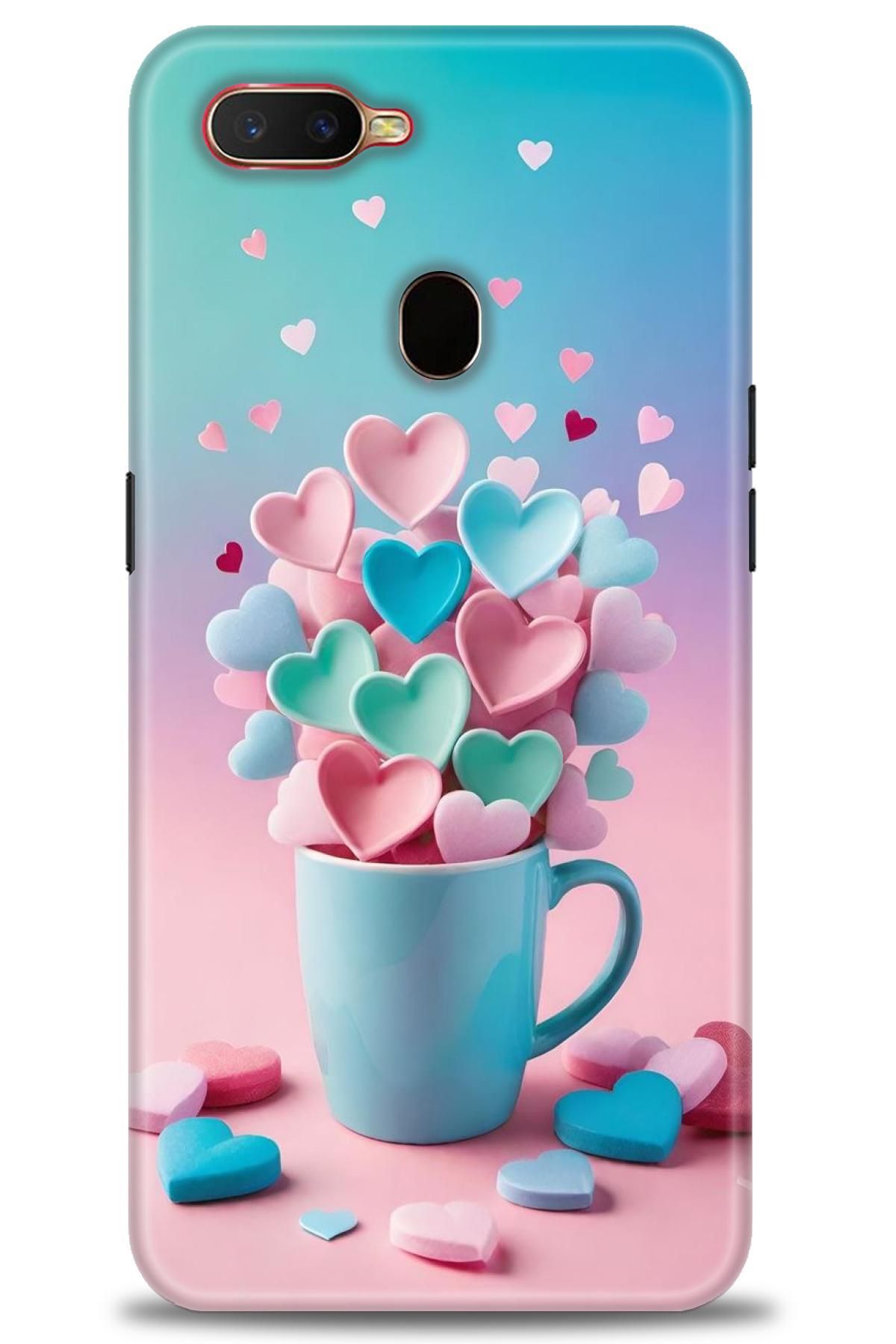 OPPO AX7 / A5S İle Uyumlu HD Baskılı Desenli Silikon Kılıf - 2626