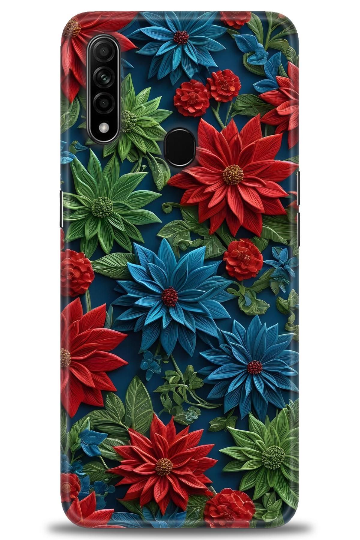 OPPO A31 İle Uyumlu HD Baskılı Desenli Silikon Kılıf - 2273