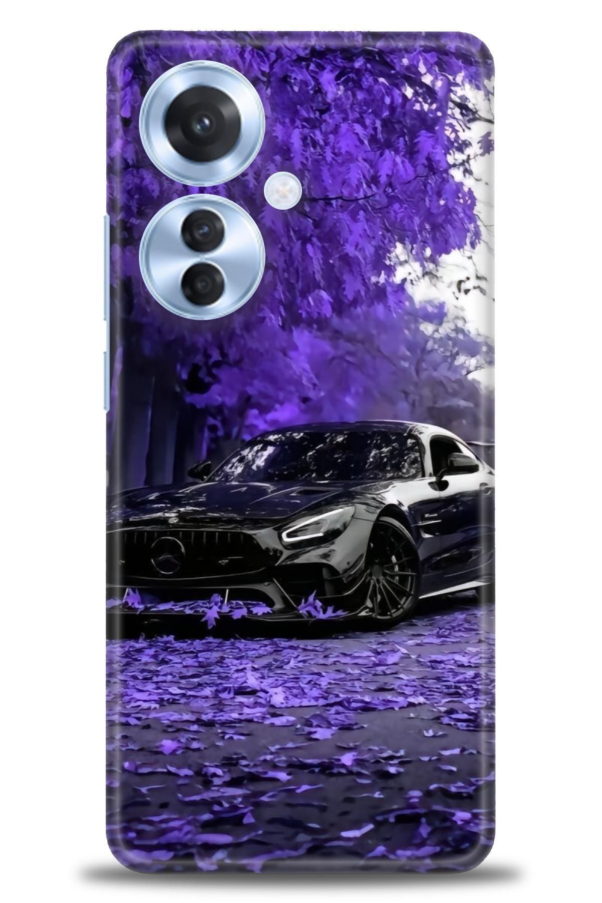 OPPO Reno 11F İle Uyumlu HD Baskılı Desenli Silikon Kılıf - 2042