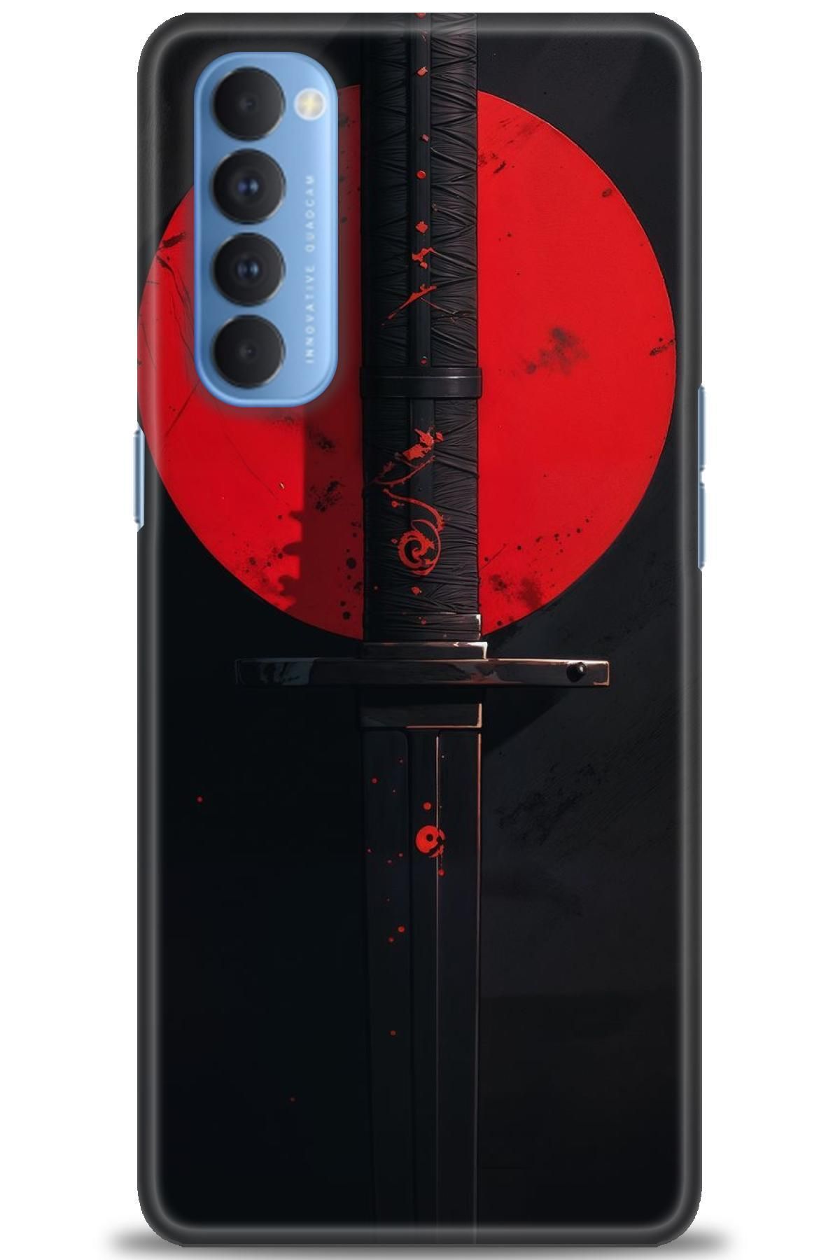 OPPO Reno 4 Pro İle Uyumlu HD Baskılı Desenli Silikon Kılıf - 2983