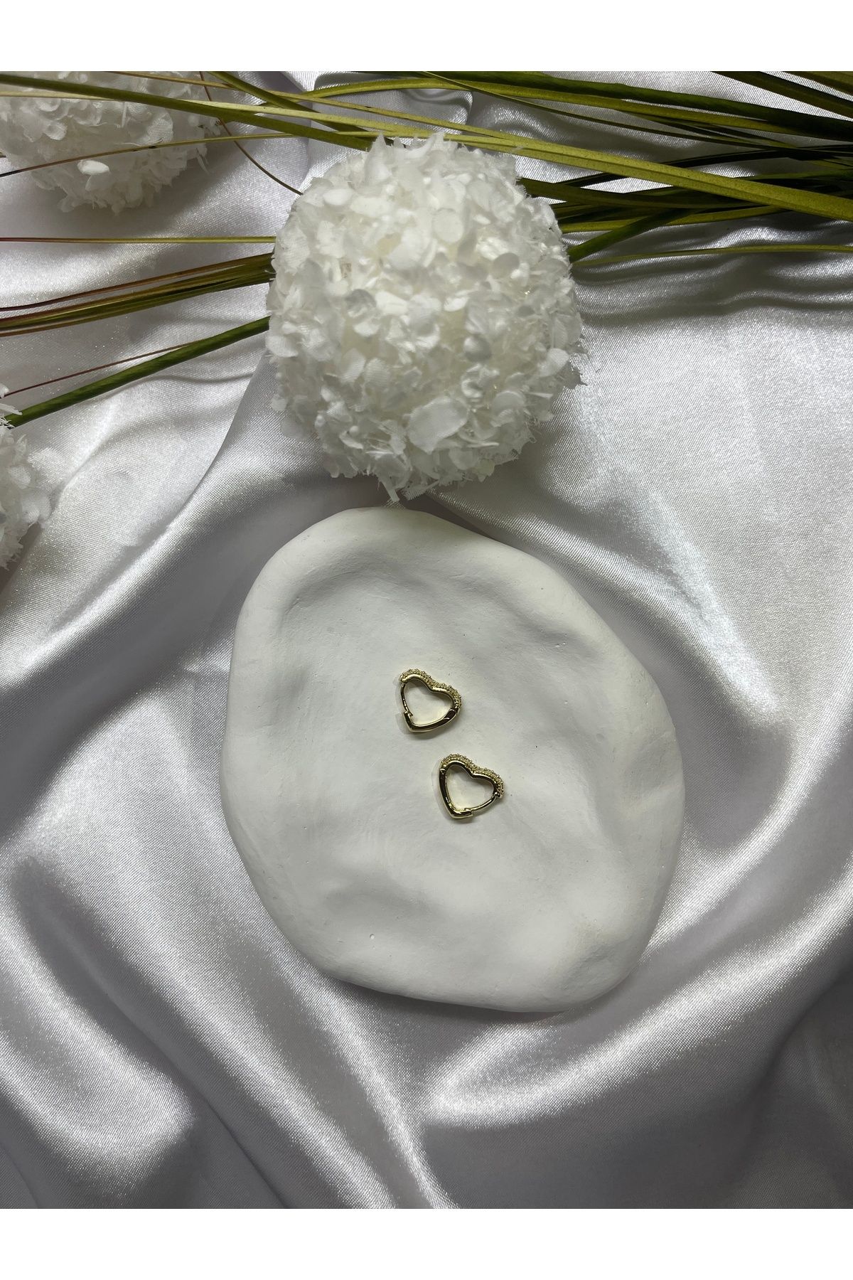 SH Design Butik Kalp Küpe