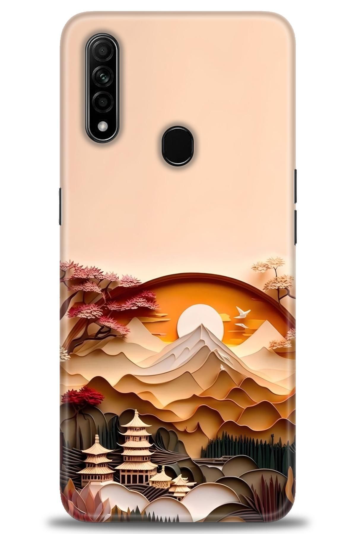 OPPO A31 İle Uyumlu HD Baskılı Desenli Silikon Kılıf - 2512