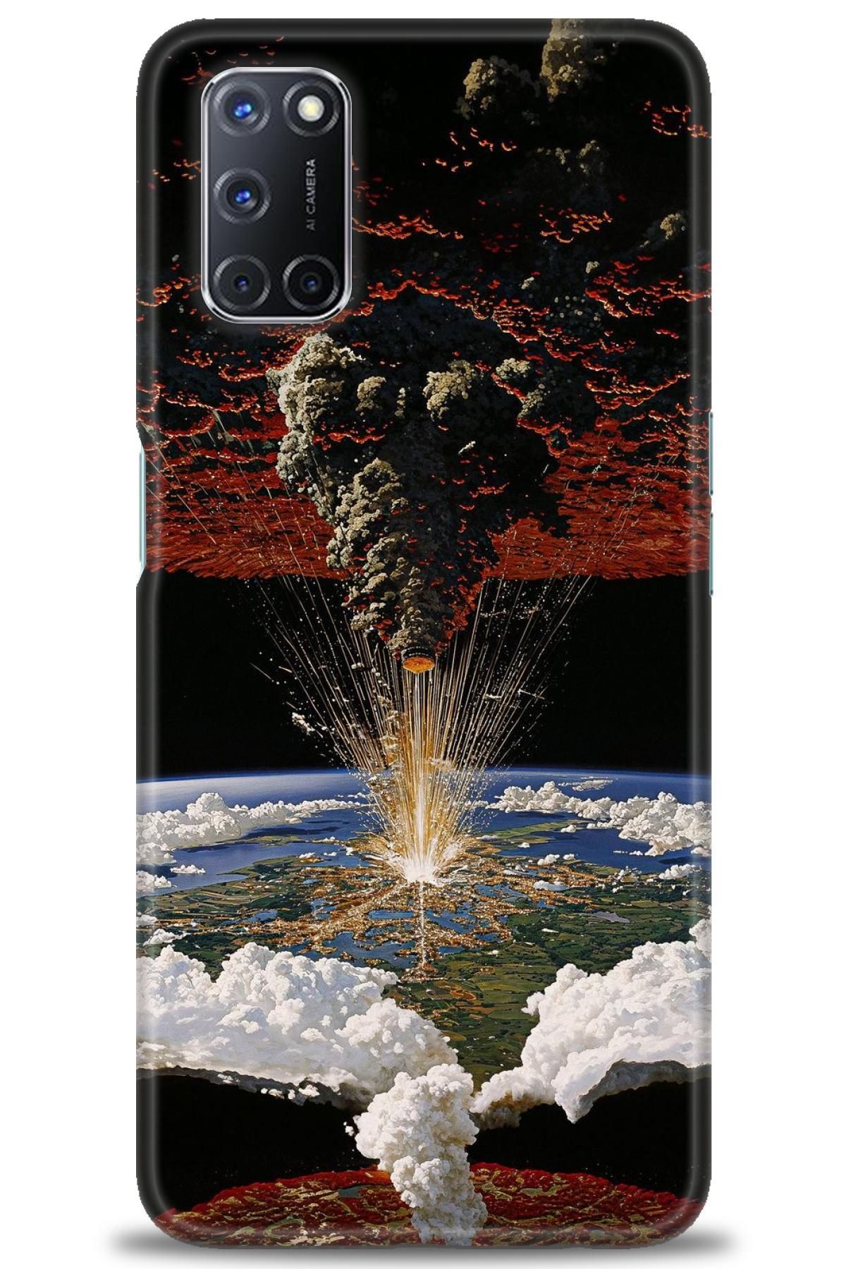 OPPO A52 / A72 / A92 İle Uyumlu HD Baskılı Desenli Silikon Kılıf - 2096