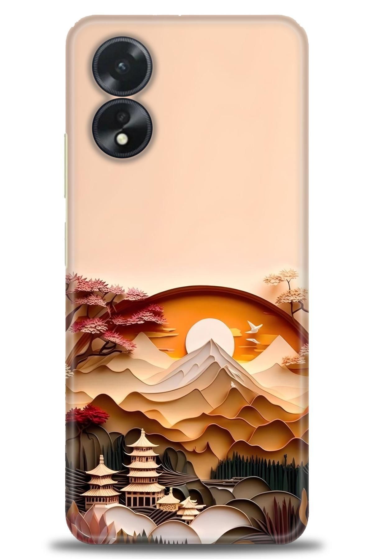OPPO A38 İle Uyumlu HD Baskılı Desenli Silikon Kılıf - 2512