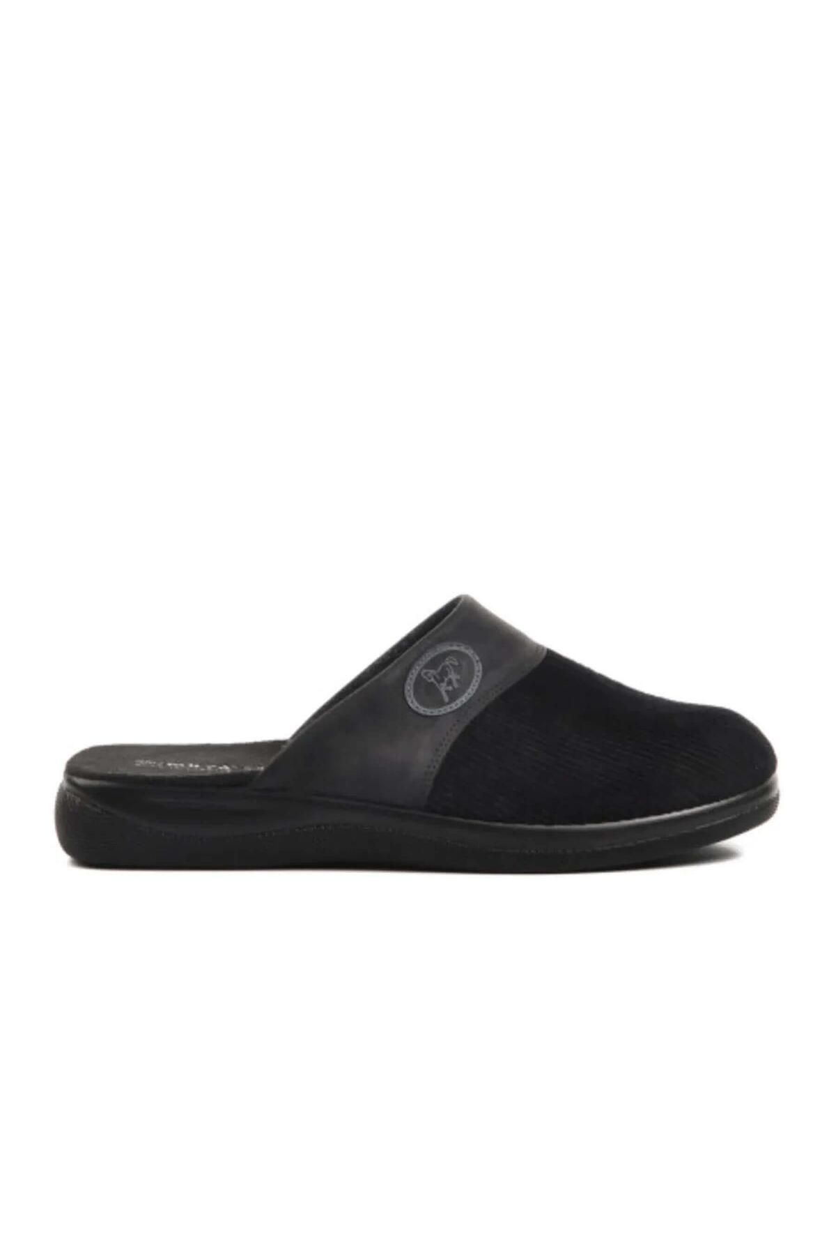 Muya-Kailan 35808 Anatomical Men's Classic Slippers Black 2
