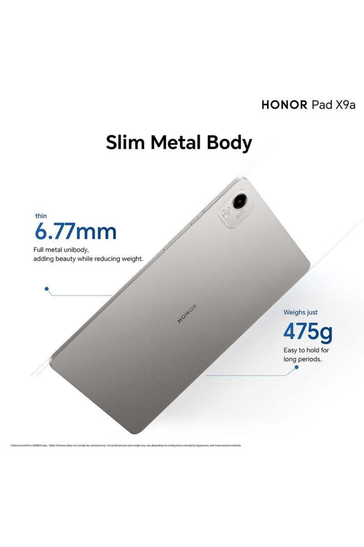 HONOR-Pad X9a 11.5 Inch Grey 8GB RAM 128GB Wi-Fi With Free Protective Flip Cover - Middle East Version 6