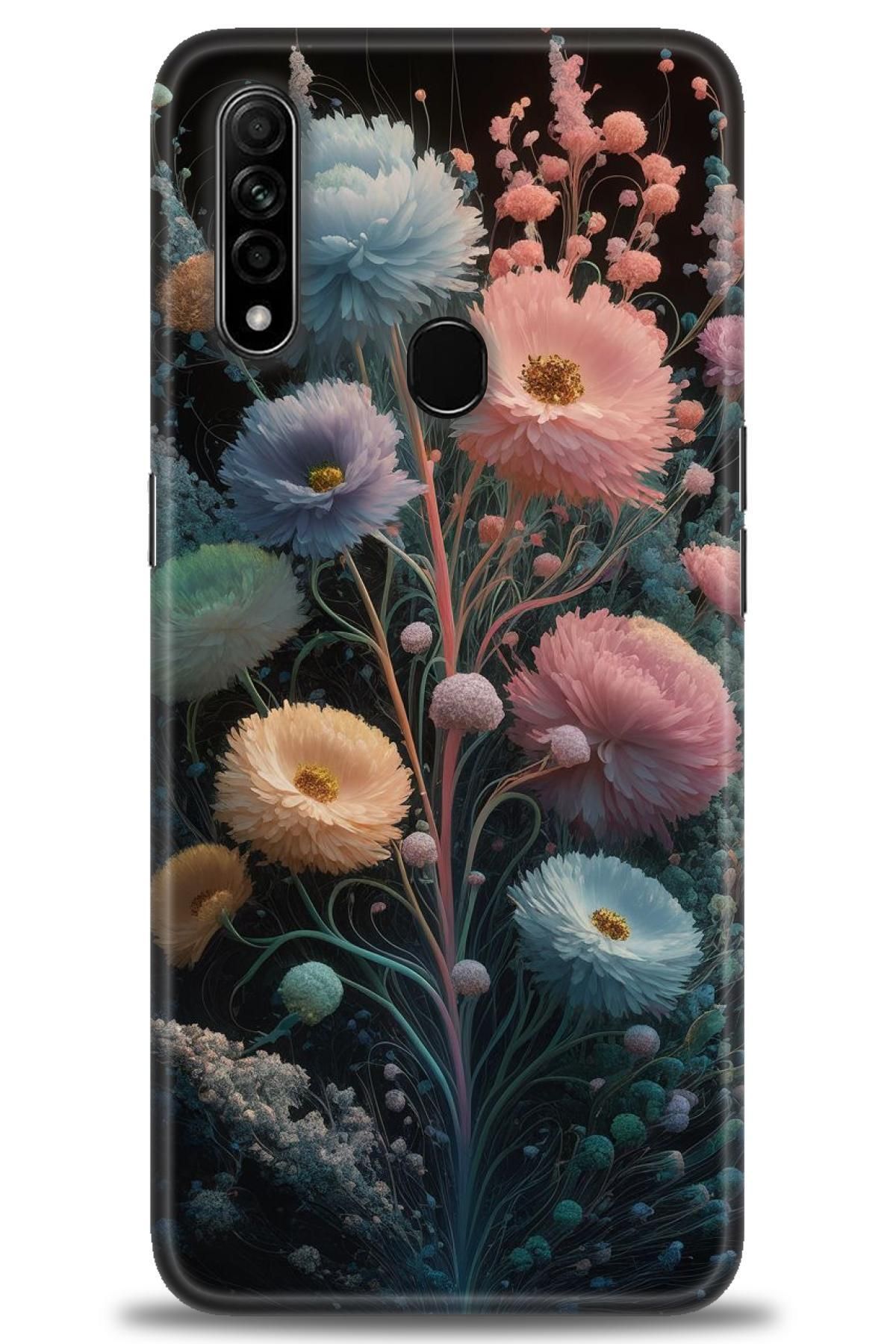 OPPO A31 İle Uyumlu HD Baskılı Desenli Silikon Kılıf - 2817