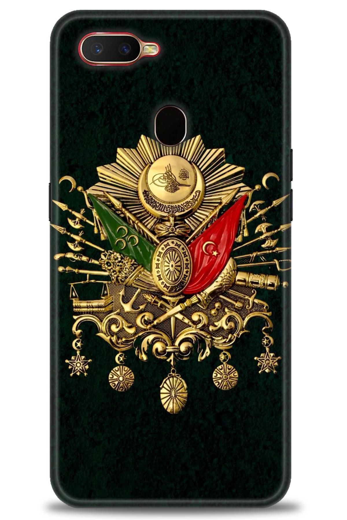 OPPO A12 İle Uyumlu HD Baskılı Desenli Silikon Kılıf - 2260