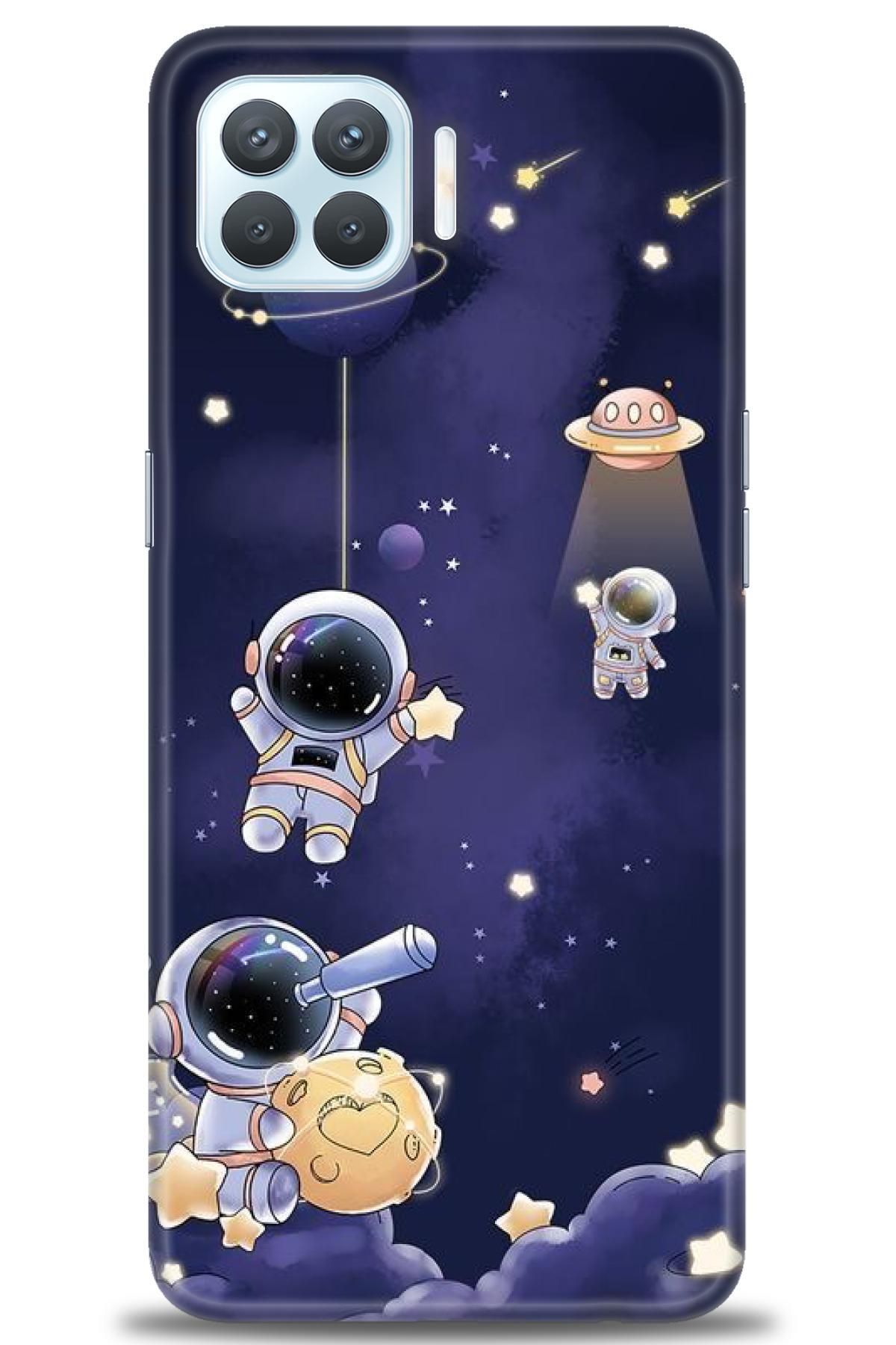 OPPO A73 İle Uyumlu HD Baskılı Desenli Silikon Kılıf - 2631