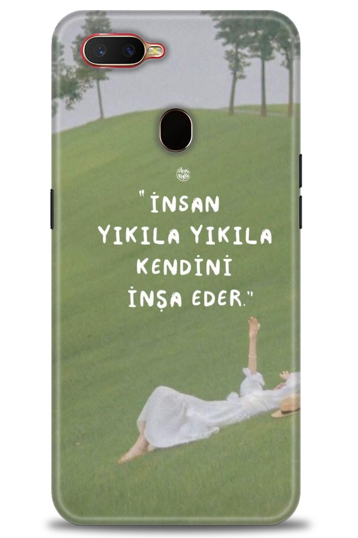 OPPO A12 İle Uyumlu HD Baskılı Desenli Silikon Kılıf - 2225