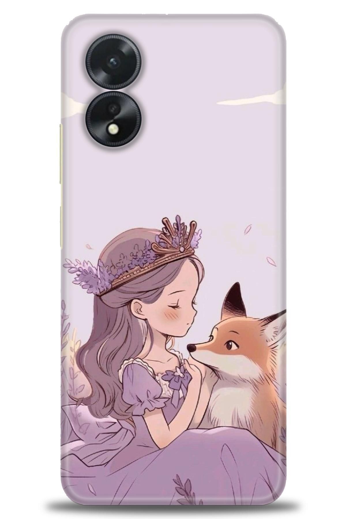 OPPO A38 İle Uyumlu HD Baskılı Desenli Silikon Kılıf - 2630