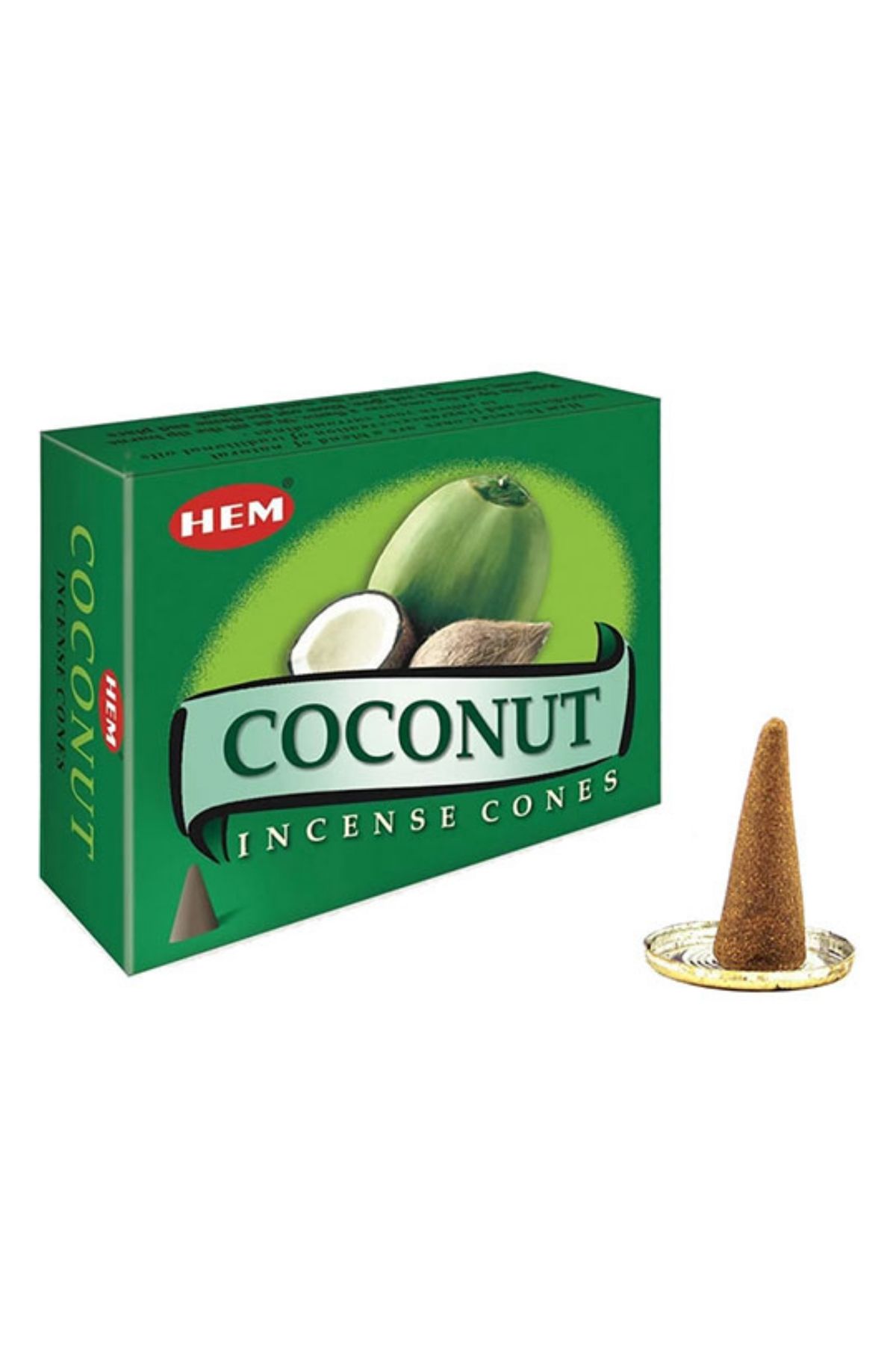 İkizler Hem coconut 1 paket 10 adet konik tütsü