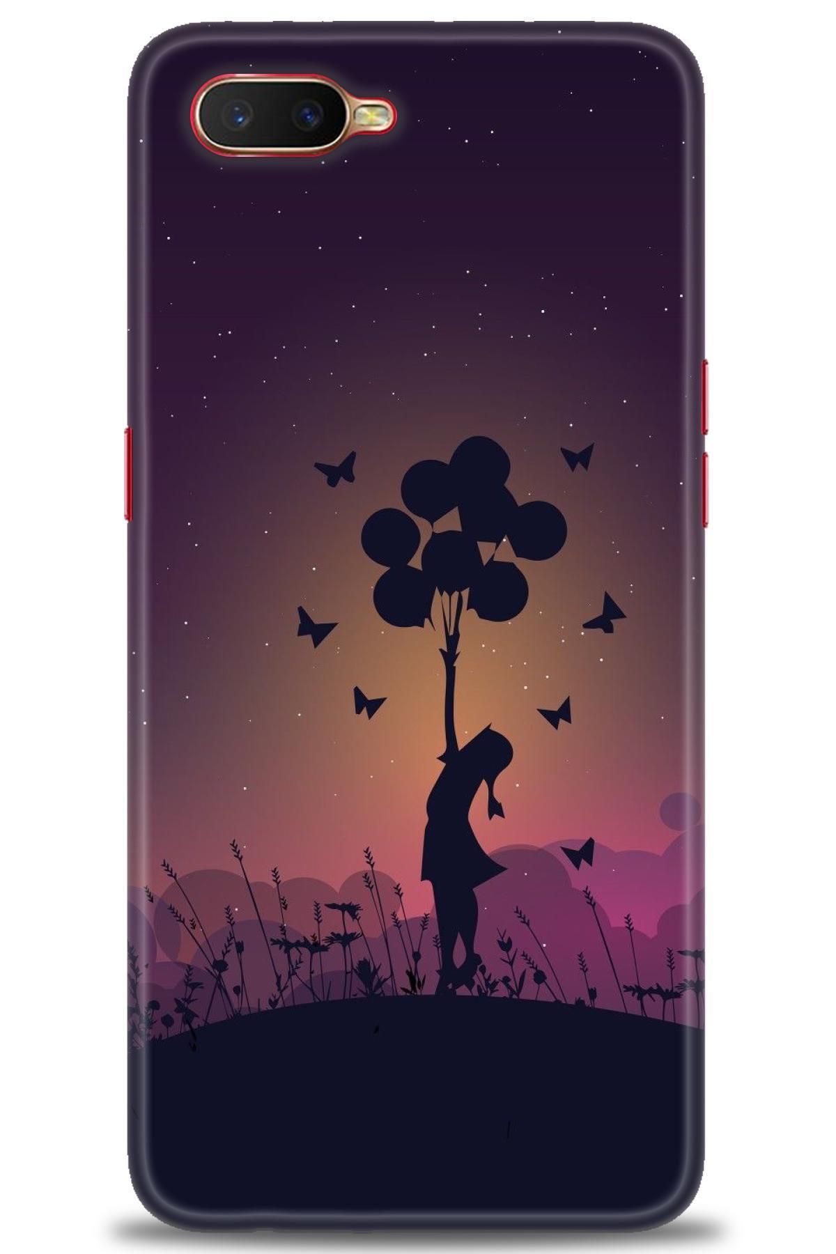 OPPO RX 7 Neo İle Uyumlu HD Baskılı Desenli Silikon Kılıf - 2339