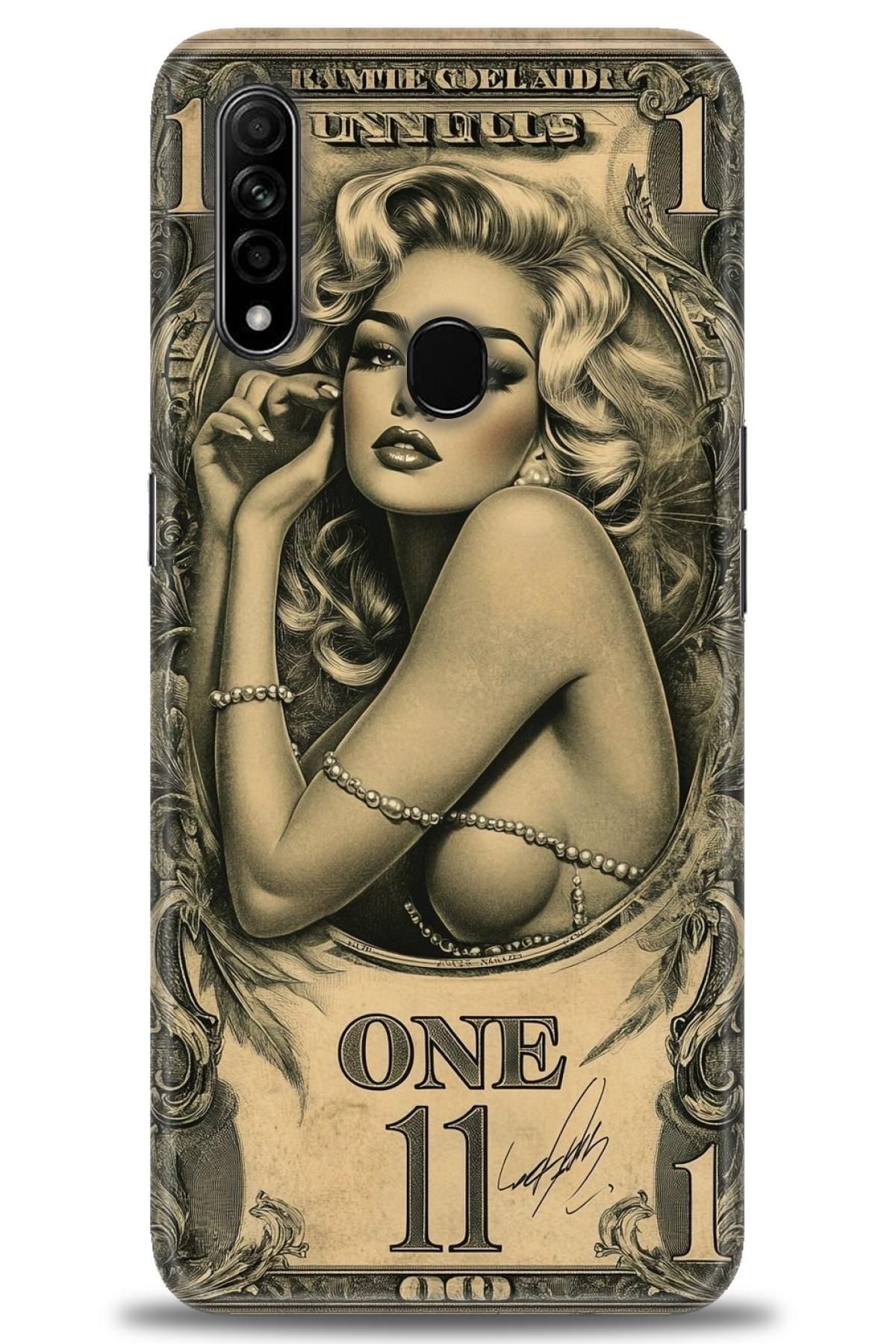 OPPO A31 İle Uyumlu HD Baskılı Desenli Silikon Kılıf - 2071