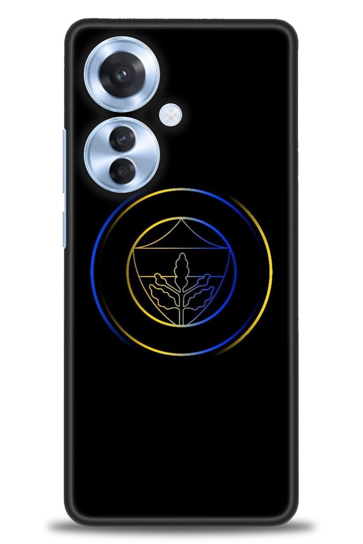 OPPO Reno 11F İle Uyumlu HD Baskılı Desenli Silikon Kılıf - 2411