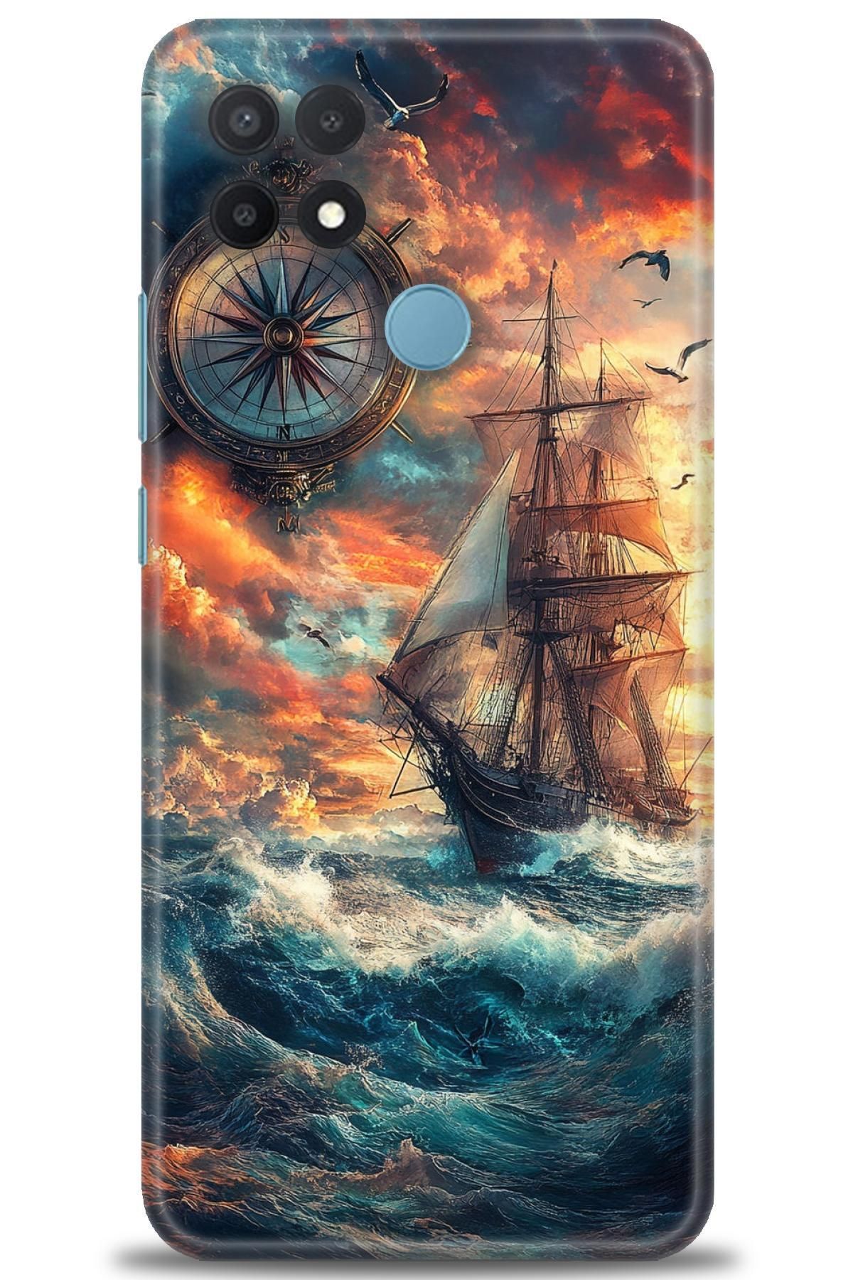 OPPO A15 / A15S İle Uyumlu HD Baskılı Desenli Silikon Kılıf - 2657