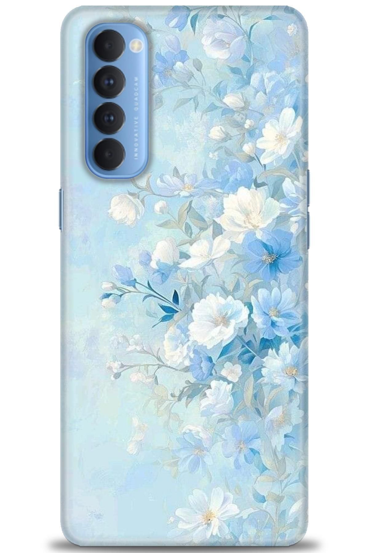 OPPO Reno 4 Pro İle Uyumlu HD Baskılı Desenli Silikon Kılıf - 2386