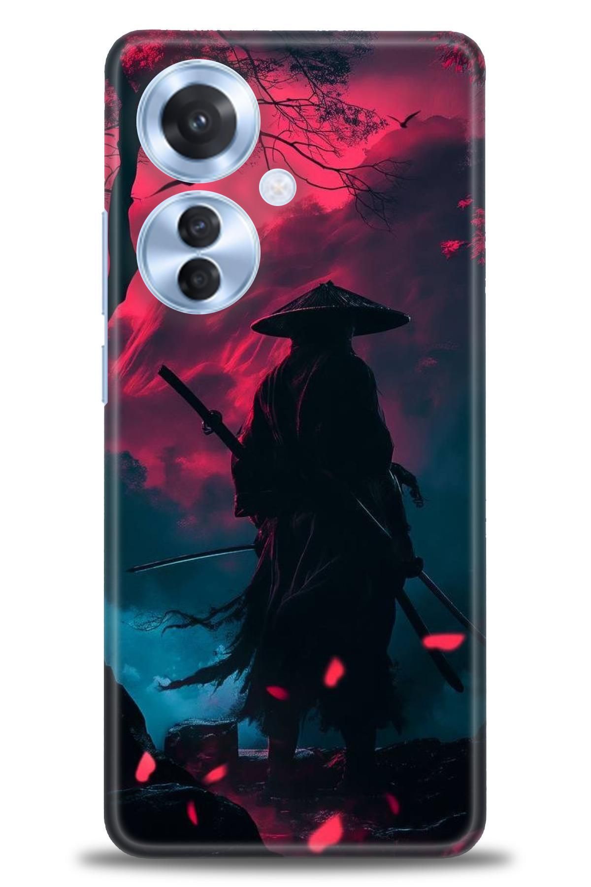 OPPO Reno 11F İle Uyumlu HD Baskılı Desenli Silikon Kılıf - 2451