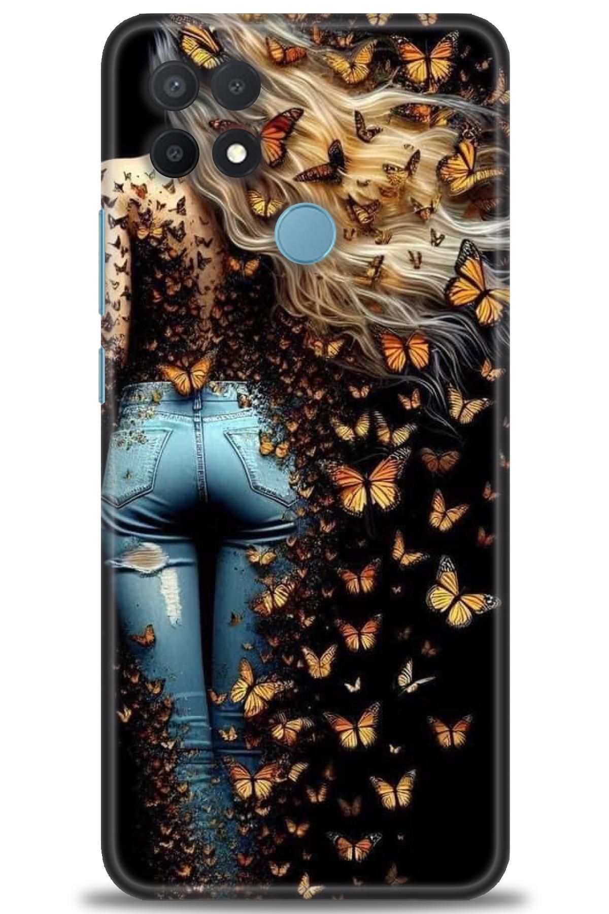 OPPO A15 / A15S İle Uyumlu HD Baskılı Desenli Silikon Kılıf - 2577