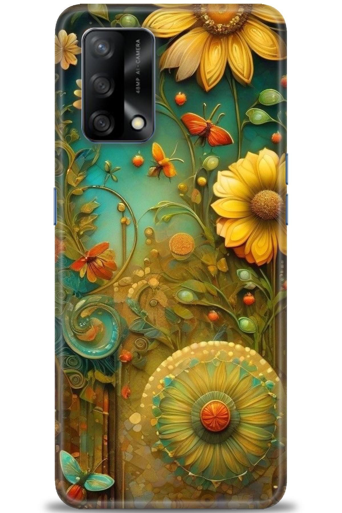 OPPO A74 İle Uyumlu HD Baskılı Desenli Silikon Kılıf - 2424