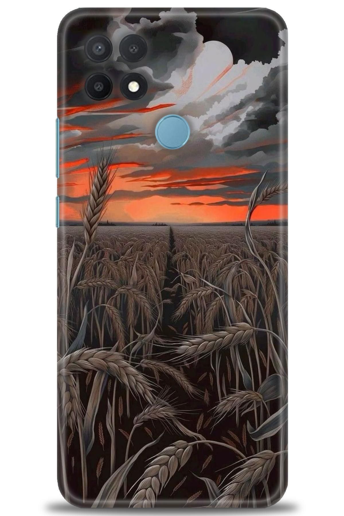 OPPO A15 / A15S İle Uyumlu HD Baskılı Desenli Silikon Kılıf - 2158