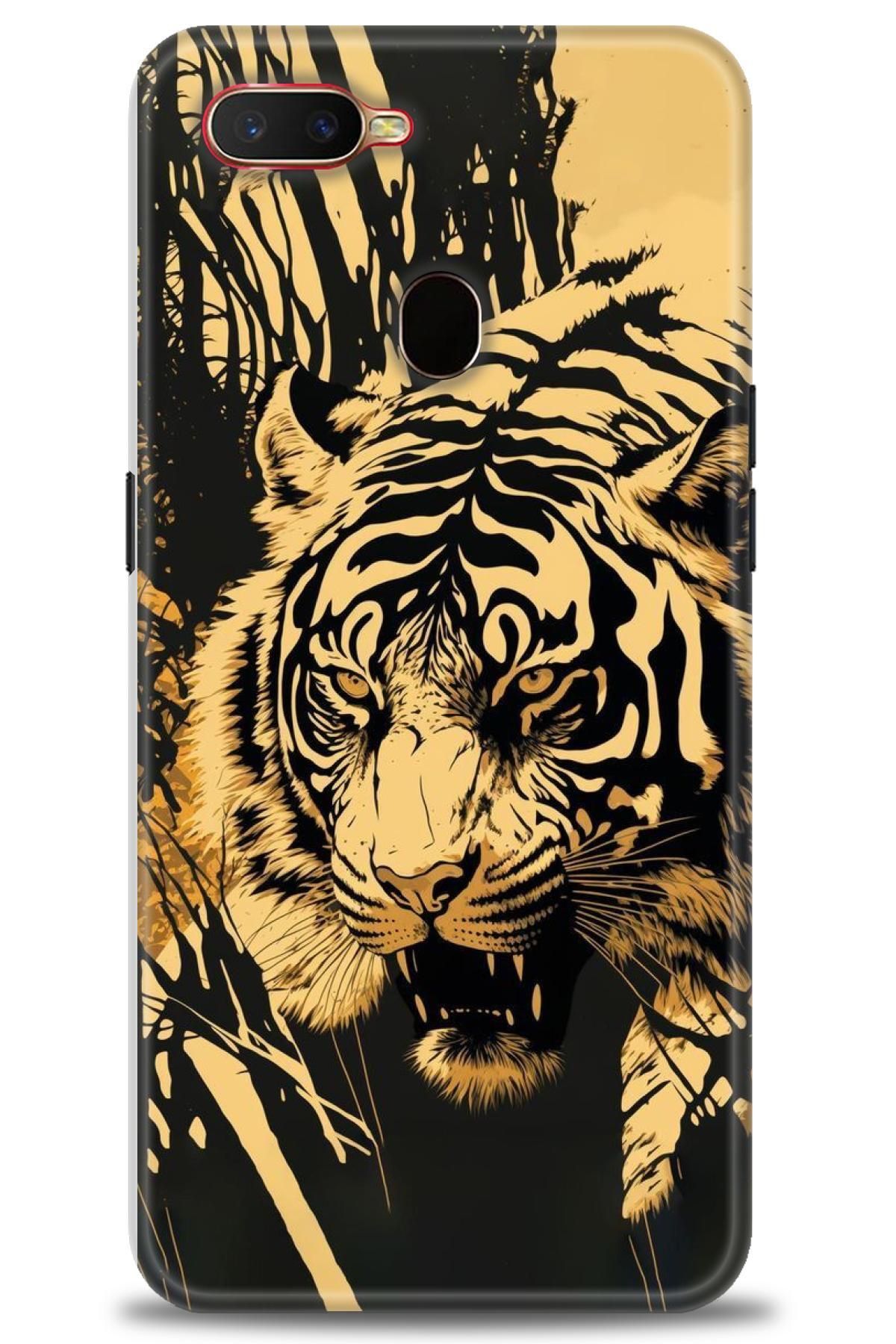 OPPO AX7 / A5S İle Uyumlu HD Baskılı Desenli Silikon Kılıf - 2496