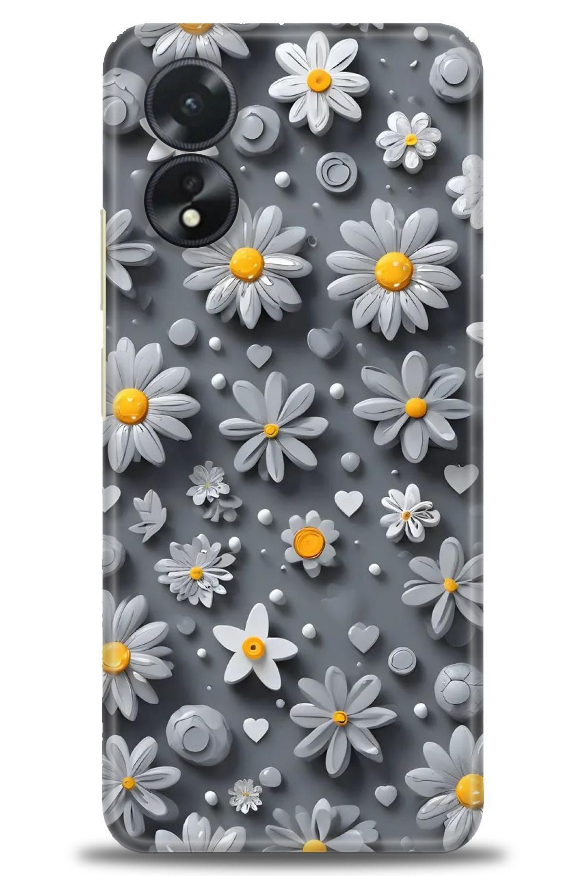 OPPO A38 İle Uyumlu HD Baskılı Desenli Silikon Kılıf - 2684