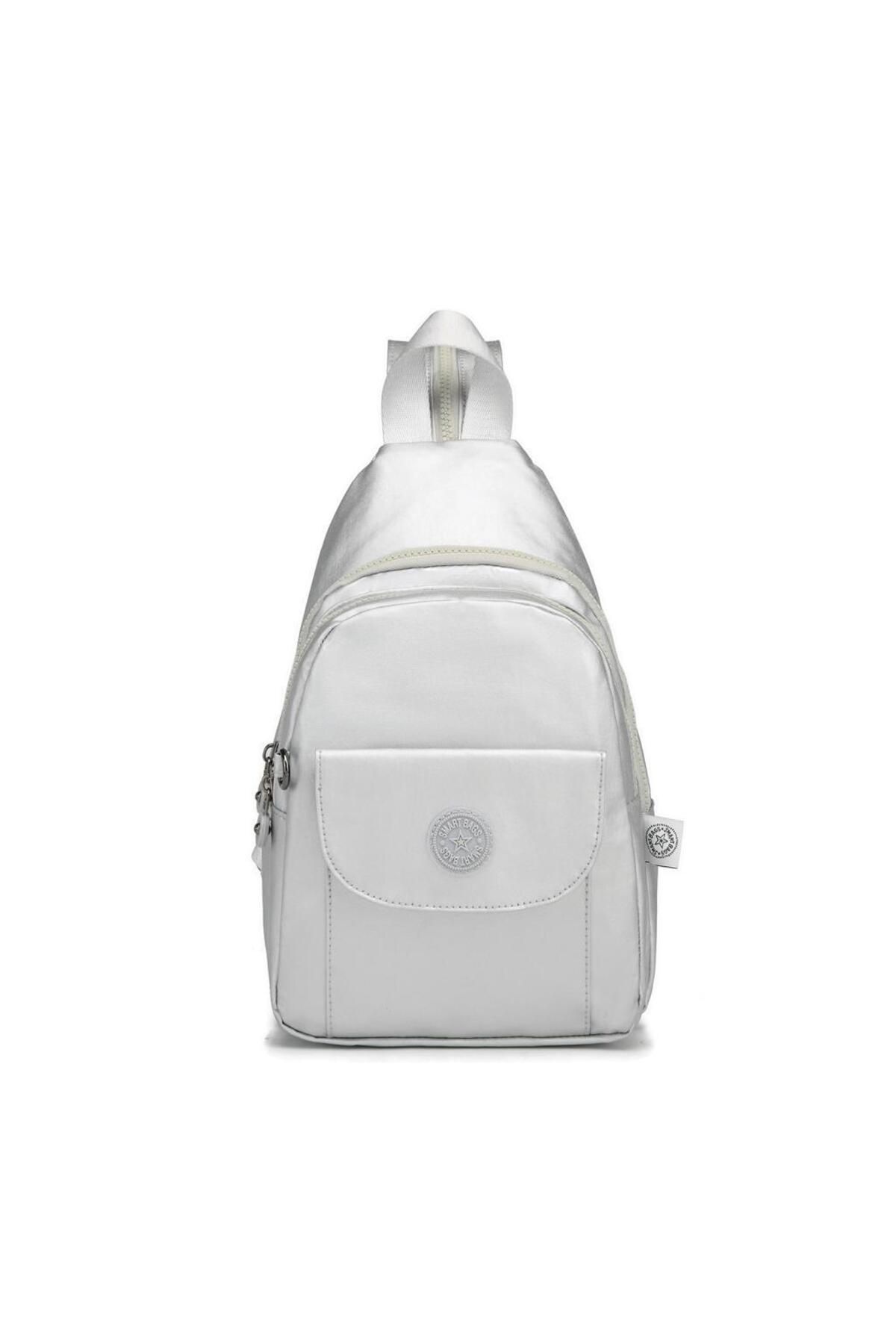 SMART BAGS Metalik Kumaş Bodybag Askılı Sırt Çantası Smart Bags 1237