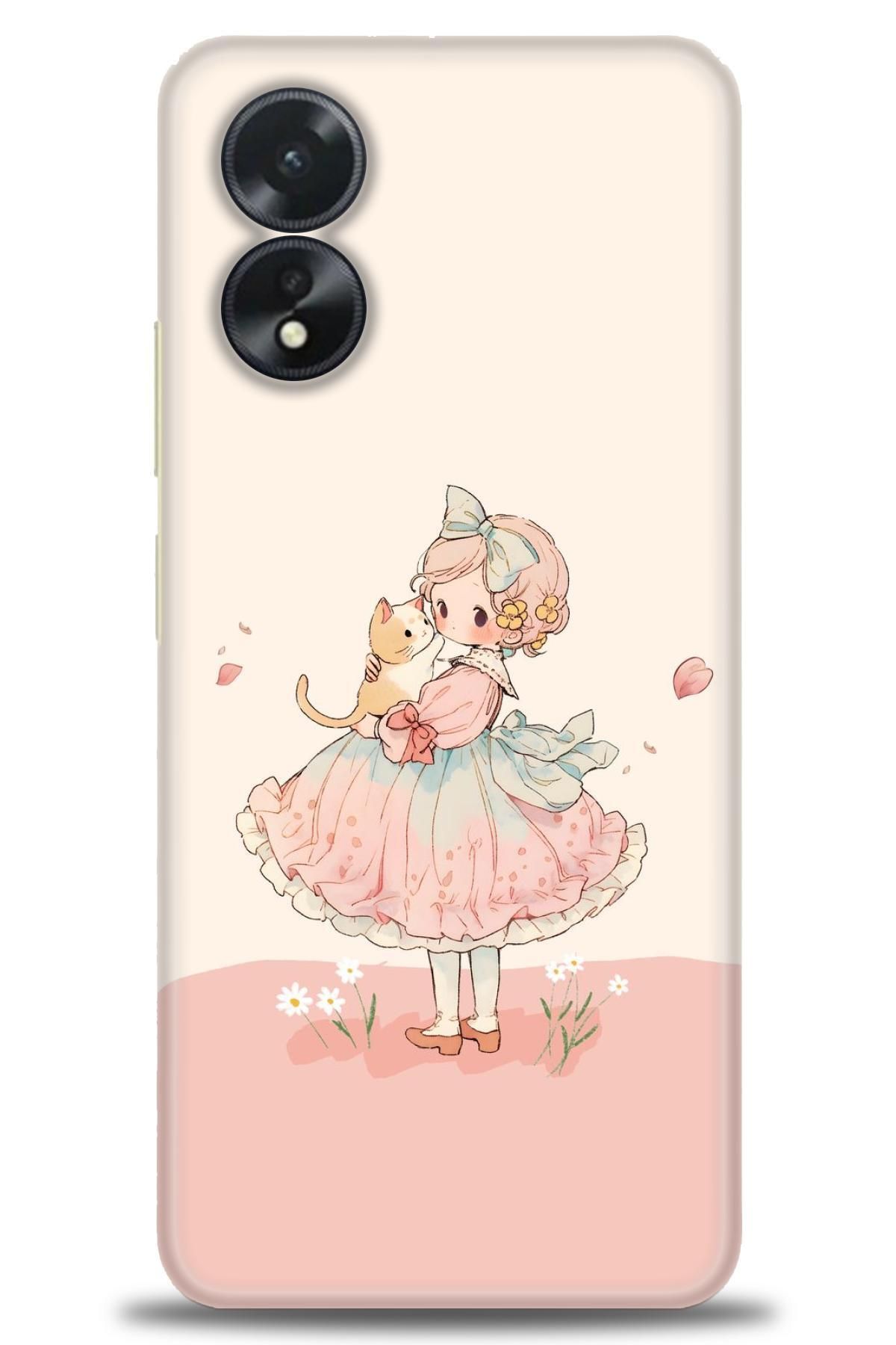OPPO A38 İle Uyumlu HD Baskılı Desenli Silikon Kılıf - 2499
