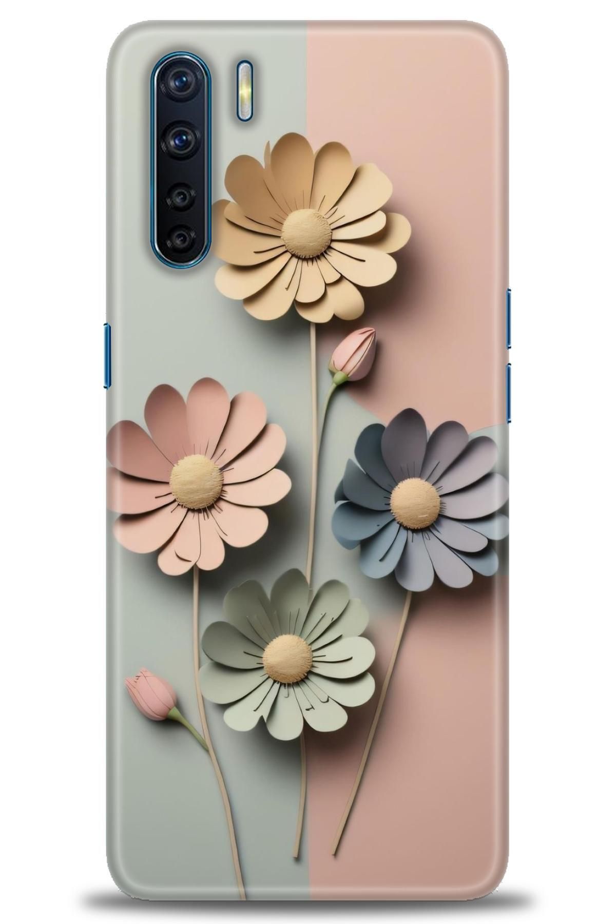 OPPO A91 / Reno 3 İle Uyumlu HD Baskılı Desenli Silikon Kılıf - 2186